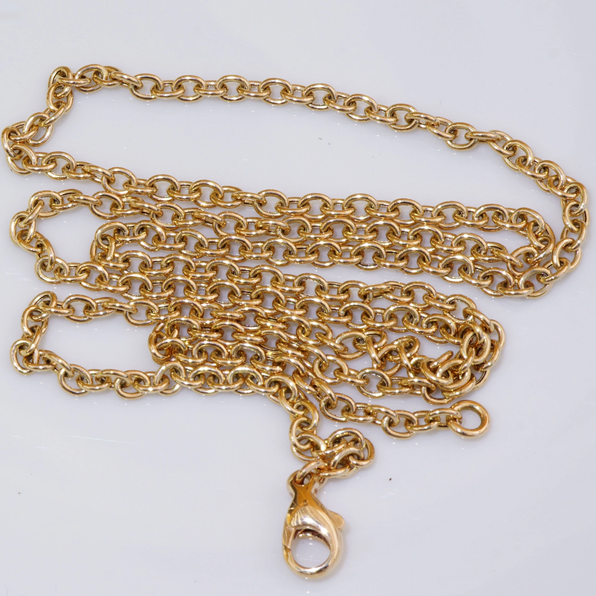 Chain 18 kt Rosegold...an Allrounder in 60 cm