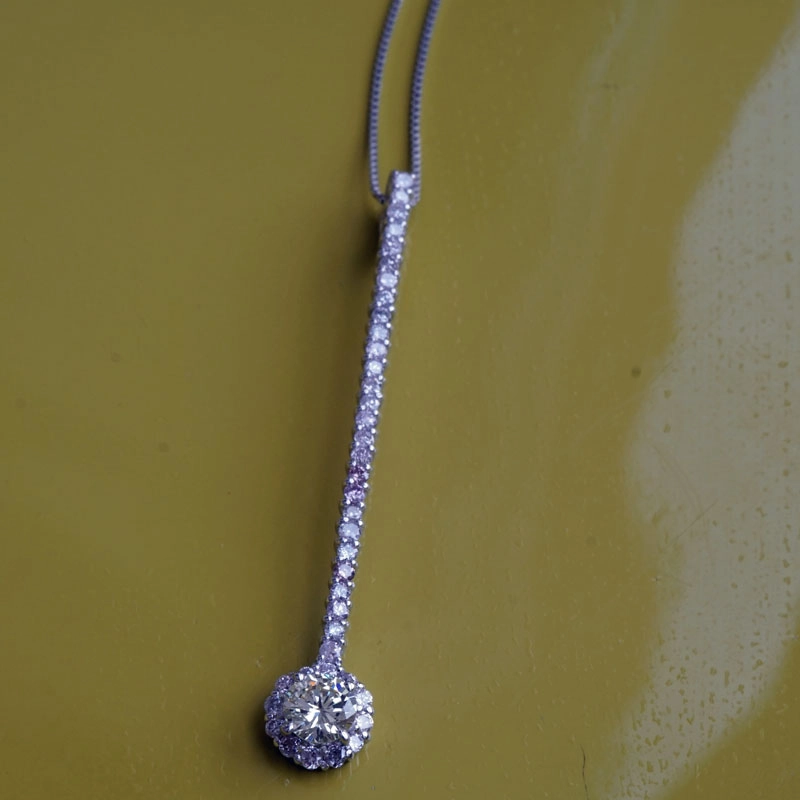 Brillant-Anhänger-750er-Weißgold-0.30ct-0.37 ct