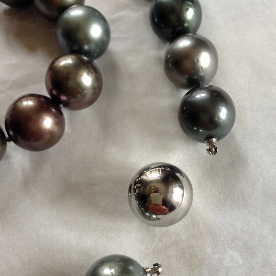 Avantgarde interchangeable Clasp Steel/polished lasered 12 mm