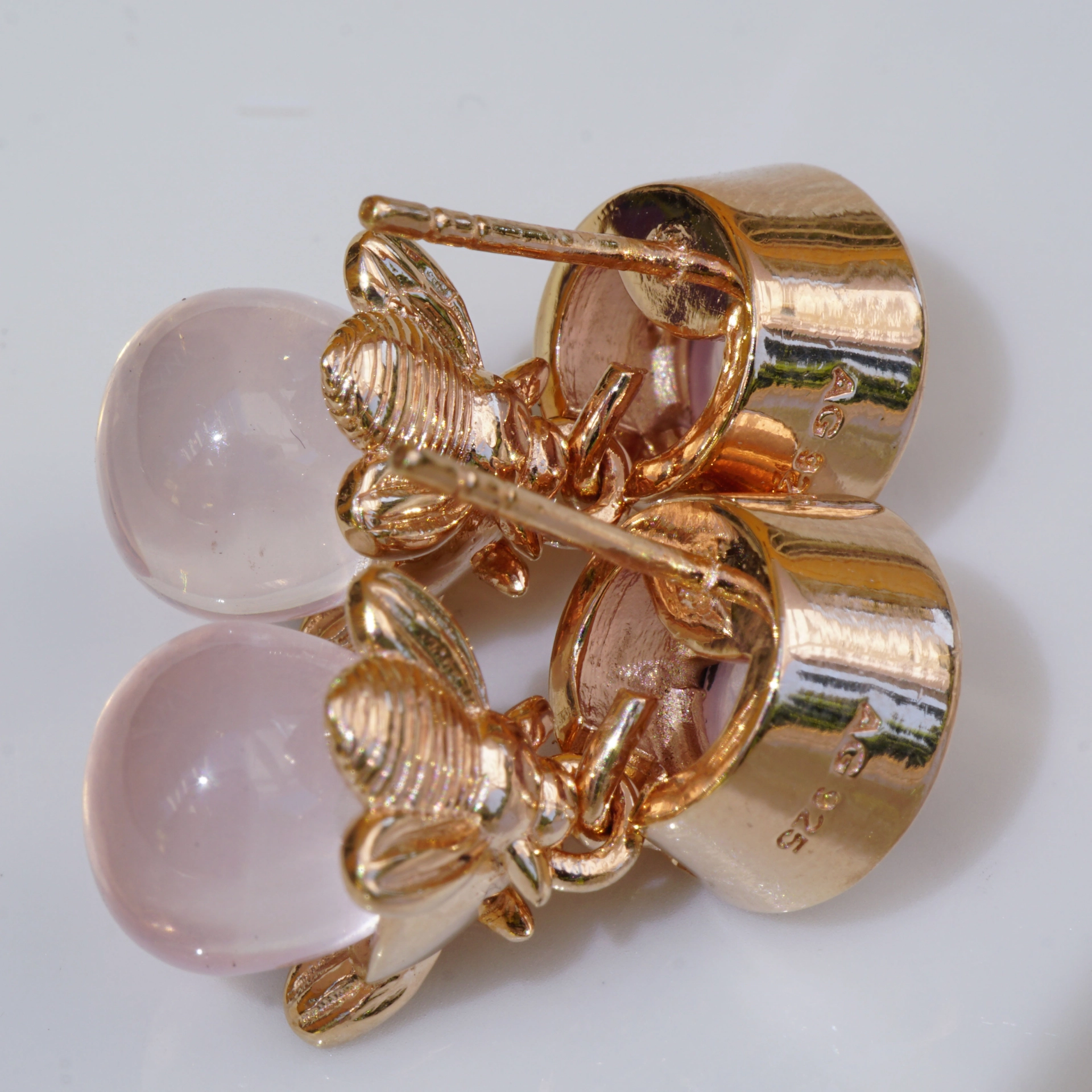 The Best Silver Jewelery forever...High Quality Chilango EARRINGS PRINCESS BEE