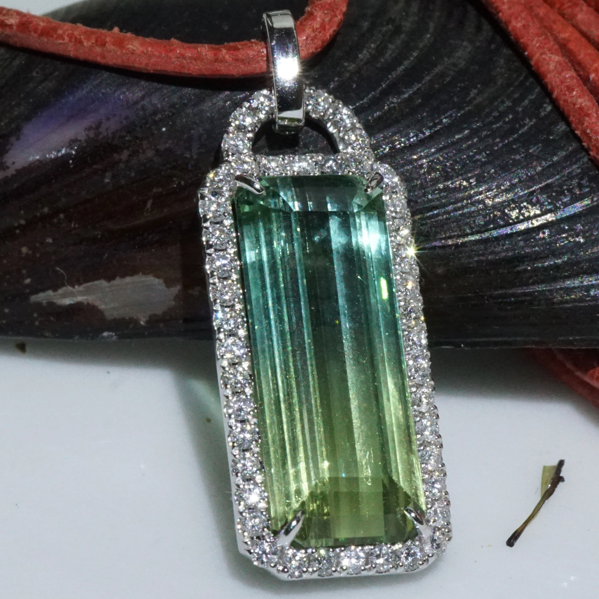..what Kind of Color...bicolor Turmalin from Nigeria...Natural Colors