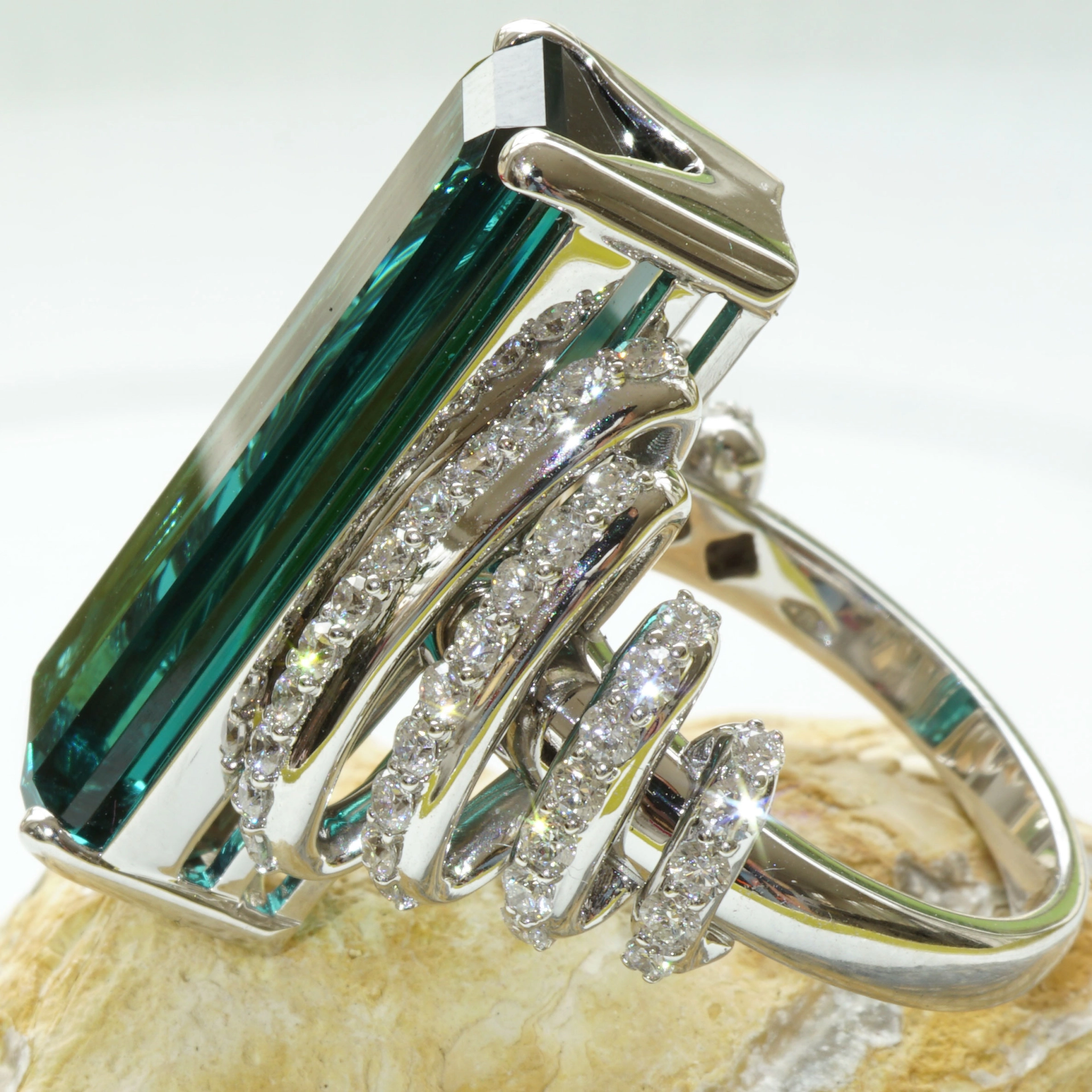 A Unimaginably Mysterious Mint Blue...Indigolith from Afghanistan