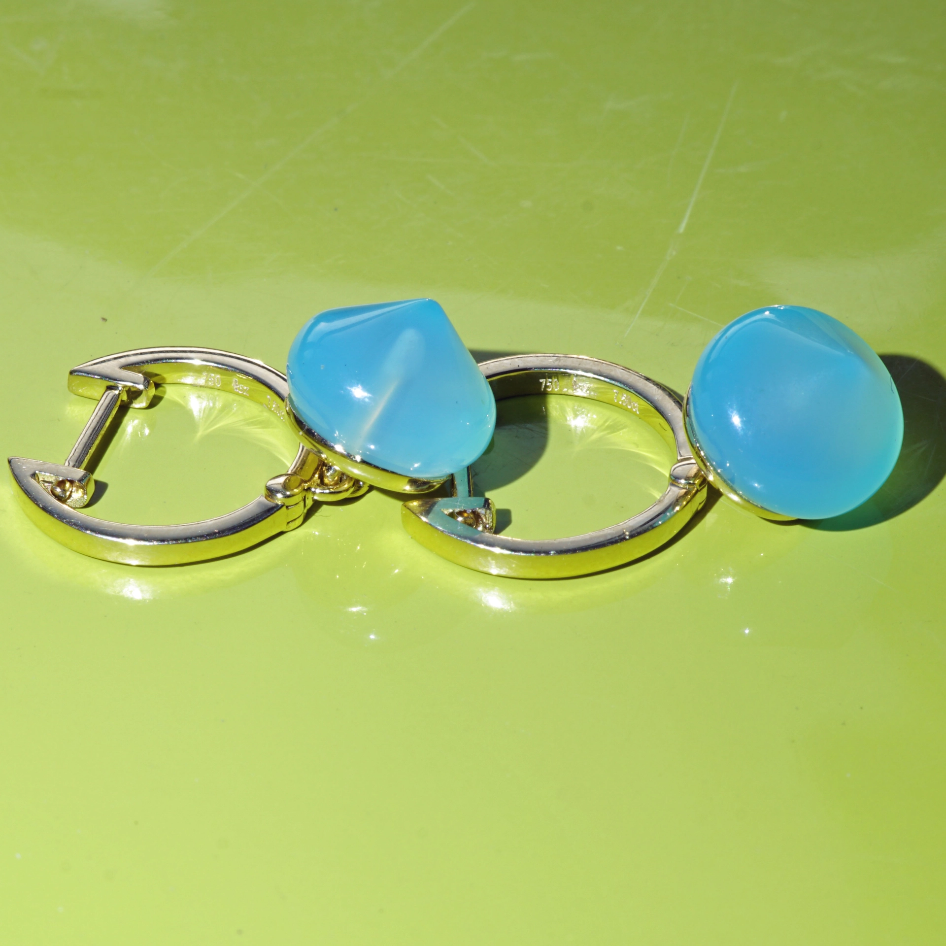 Earrings with different Colors ....a Beginnung of Earring Mania