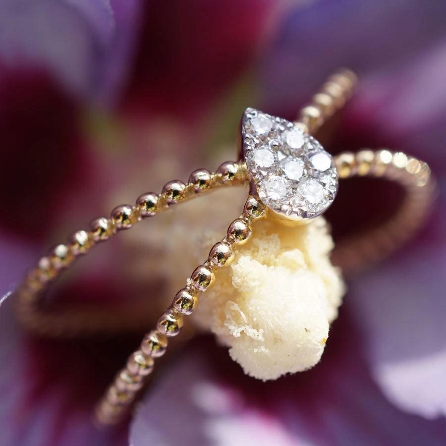 Brillant Ring 750er Gelbgold