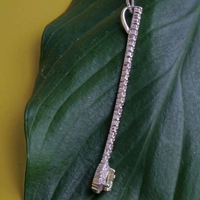 Brillant-Anhänger-750er-Weißgold-0.30ct-0.37 ct