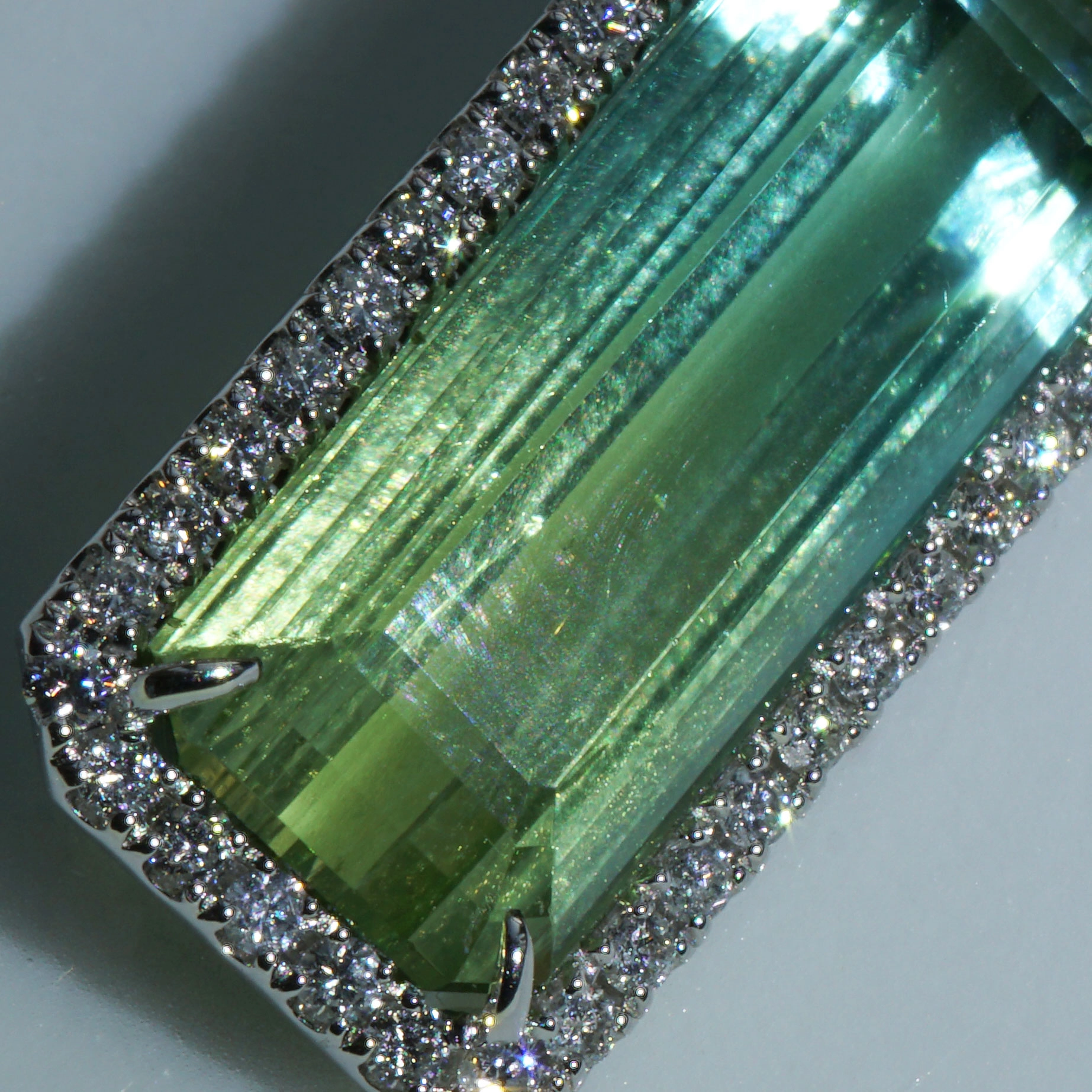 ..what Kind of Color...bicolor Turmalin from Nigeria...Natural Colors