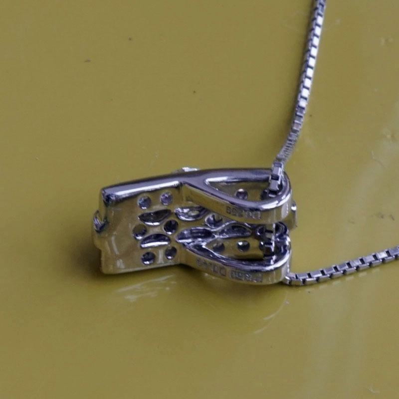 Brillant-Anhänger-Kette-950er-850er-Platin-0.259ct-0.44ct