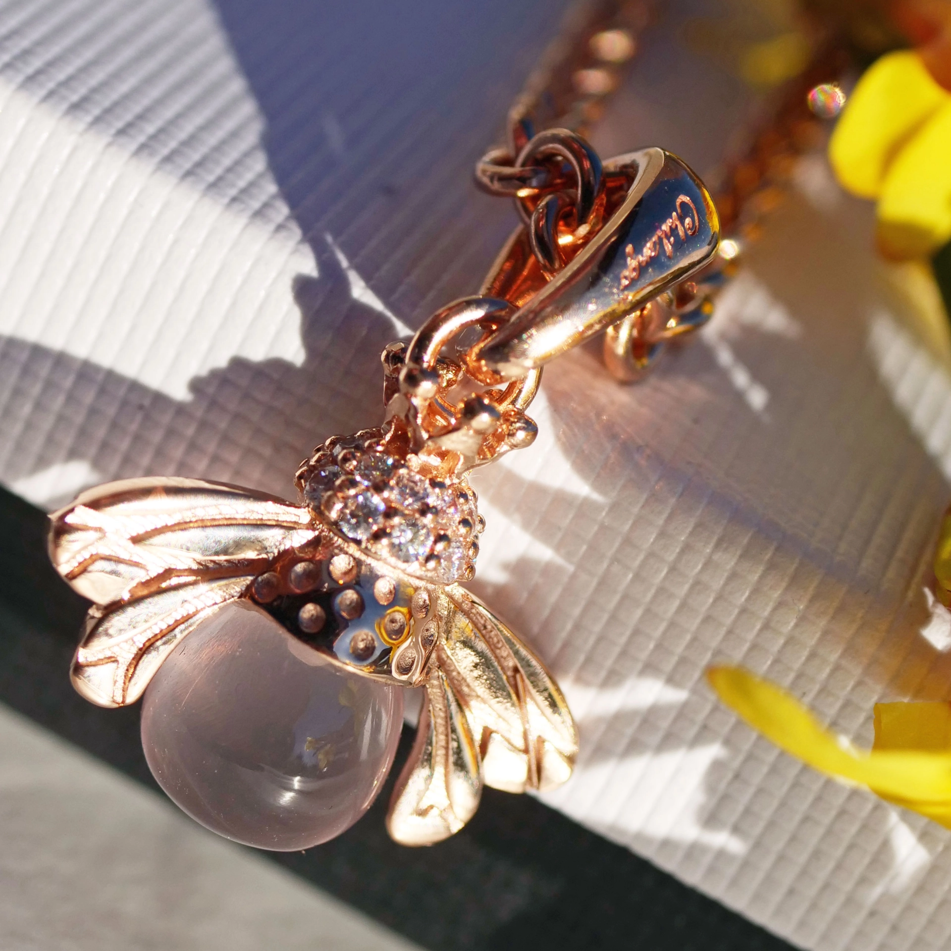 The best Silver Jewelery forever....Bee Princess Pendant