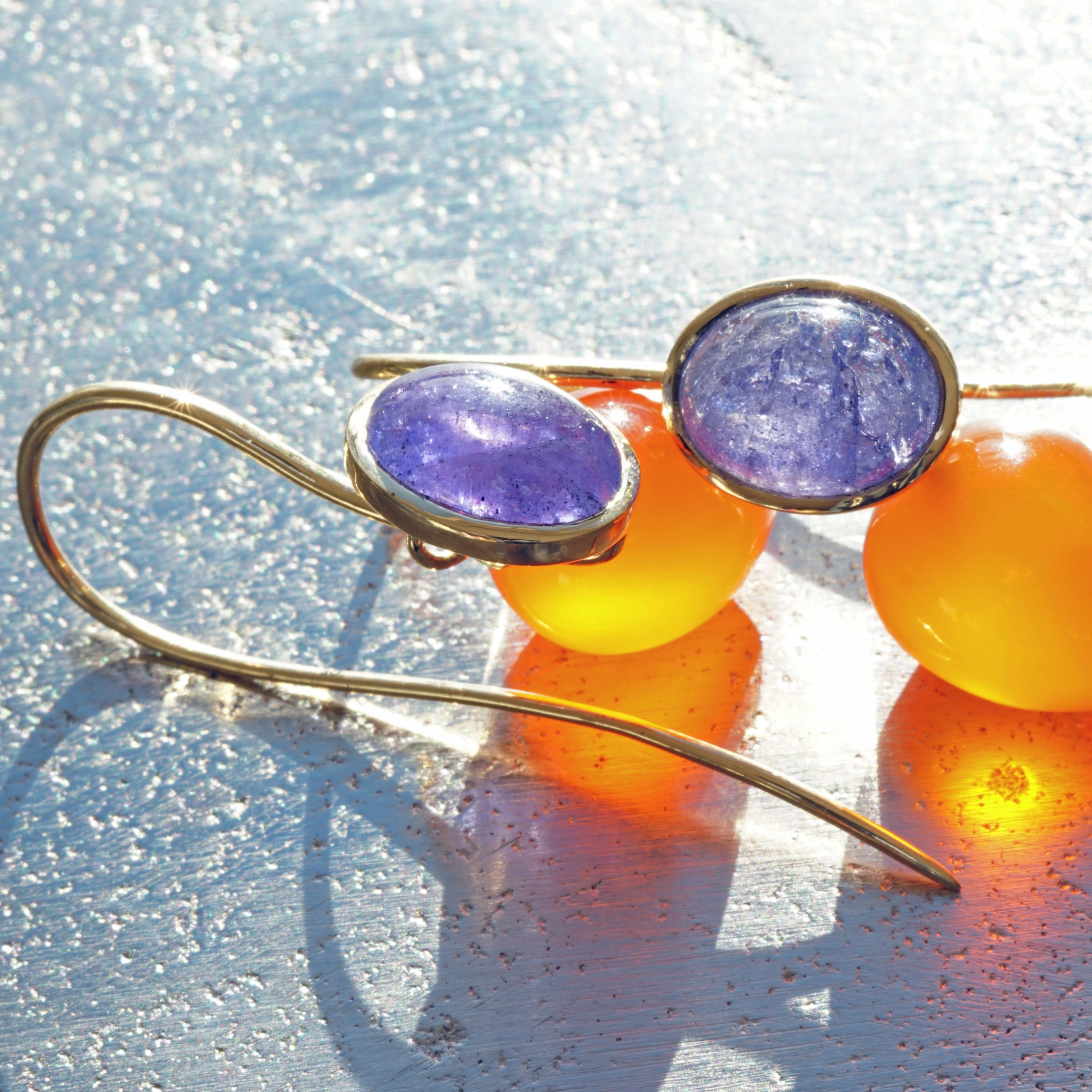 Earrings with detachable pendant ....a Beginnung of Earring Mania