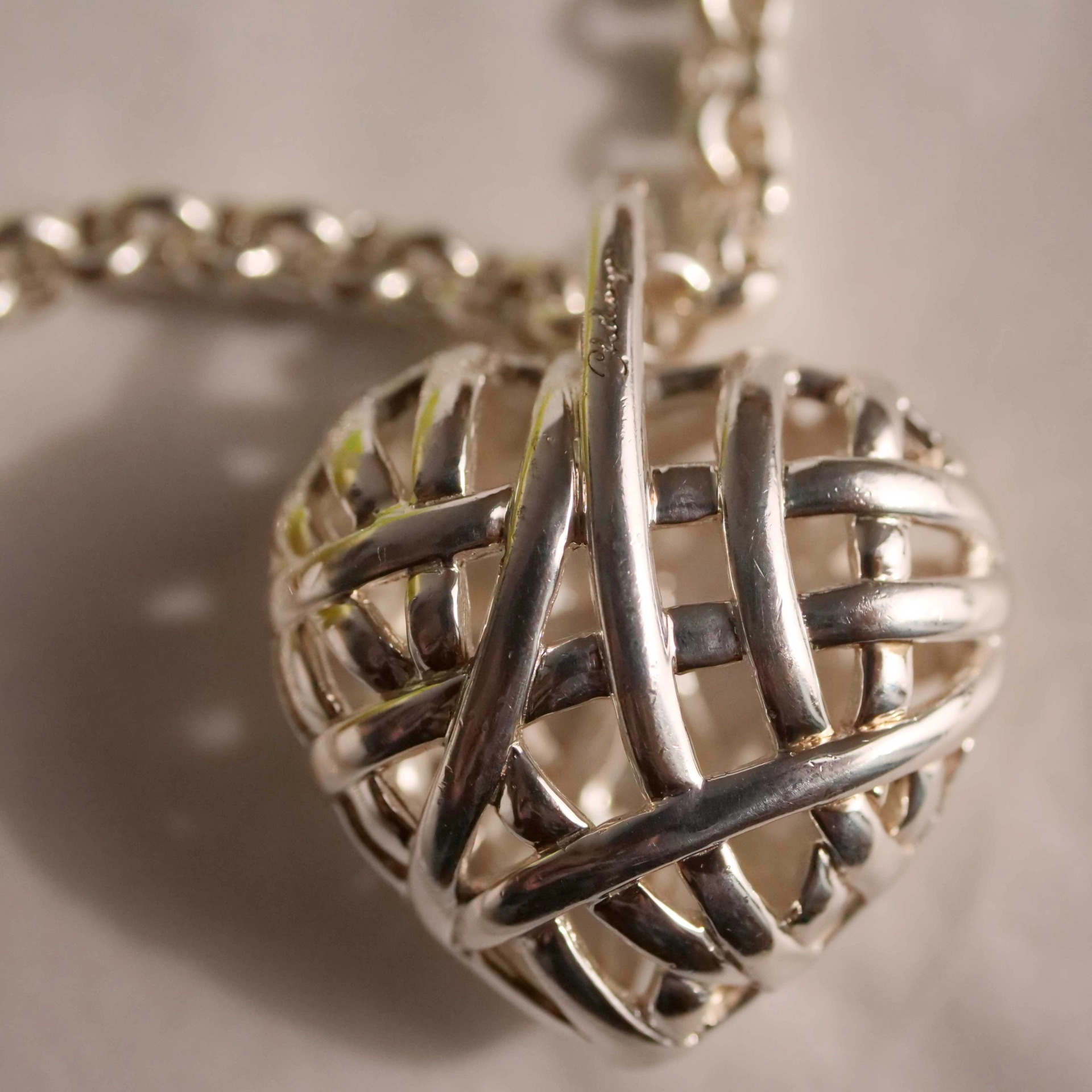 Chilango Wrapped Heart Pendant 925 Silver  33 x 28 mm orig. Package