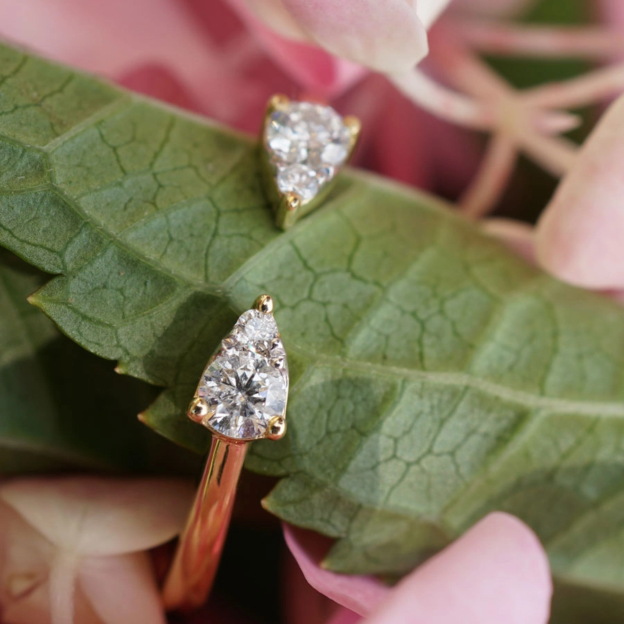 Brillant Ring 750er Gelbgold