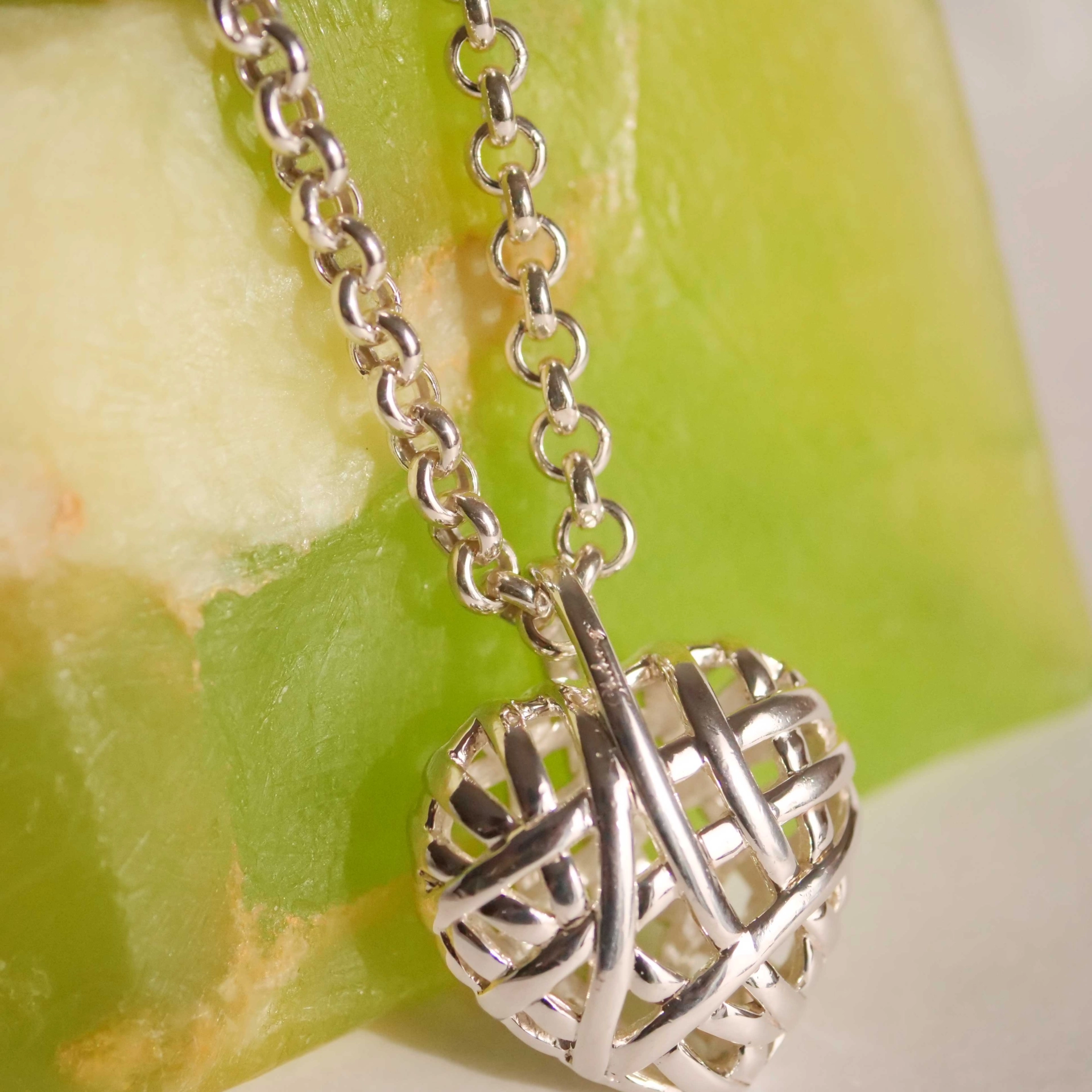 Chilango Wrapped Heart Pendant 925 Silver  33 x 28 mm orig. Package