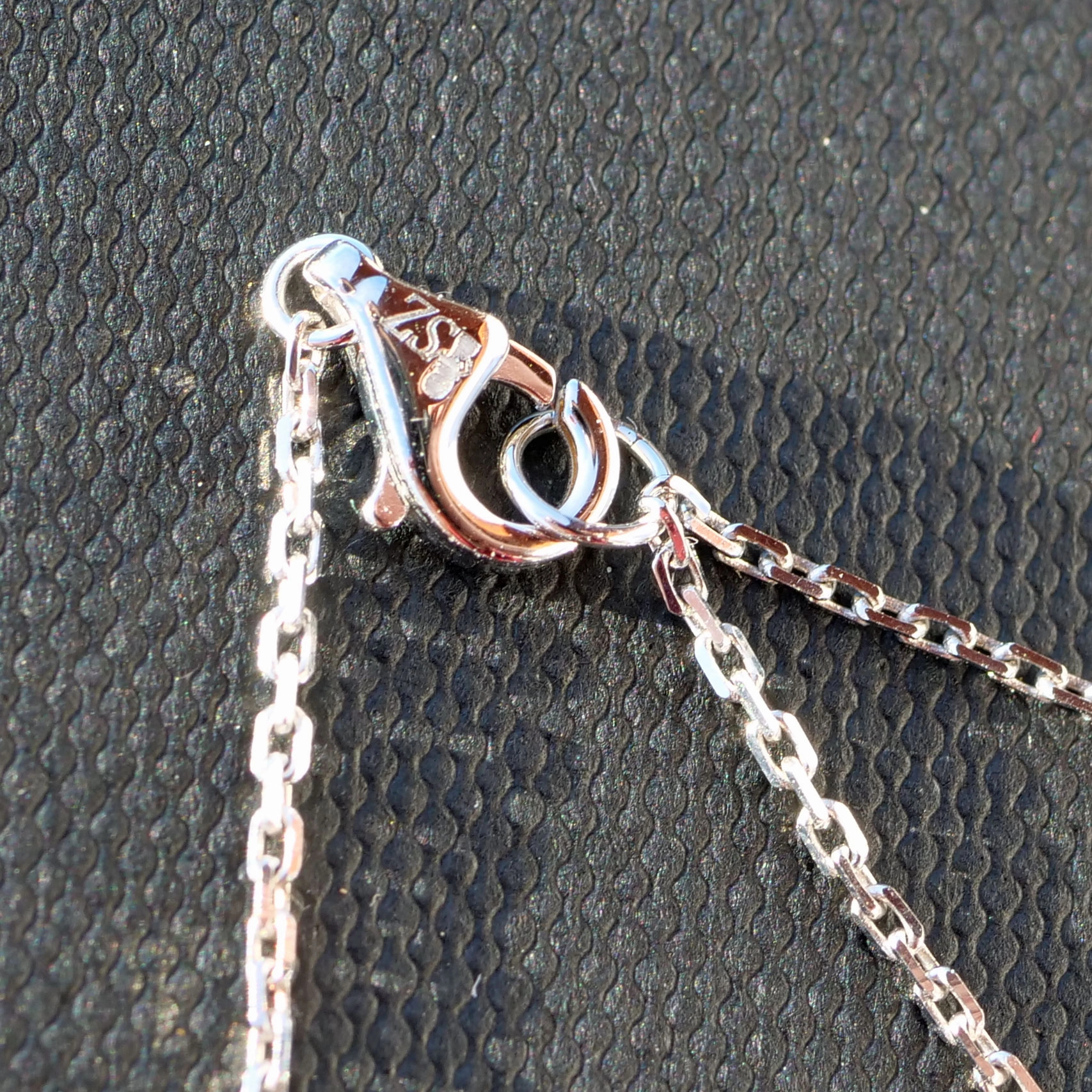 Modern Dream Necklace with kolumbian Emeralds and a Rosecut Turmalin