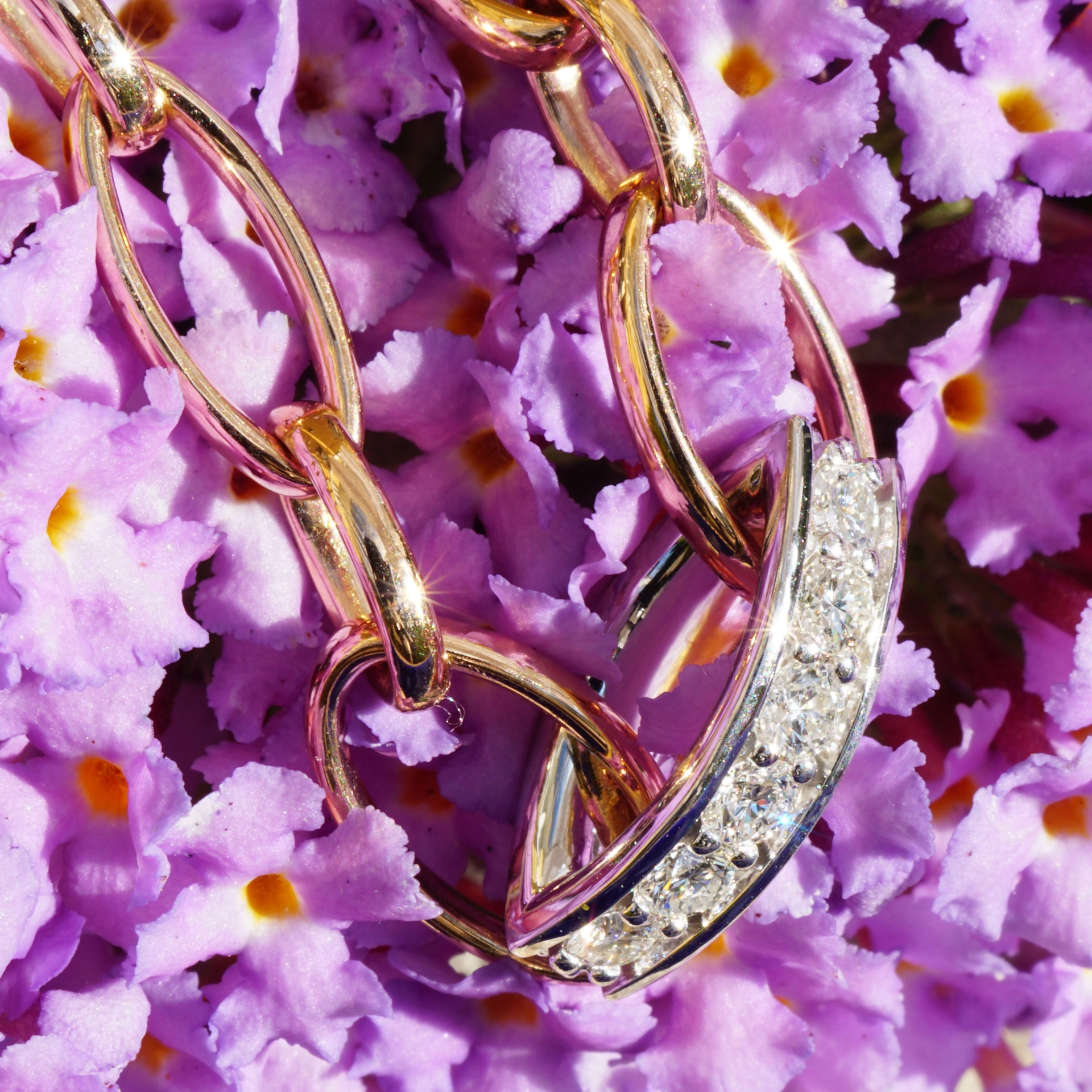 The hottest amazing piece of jewelry...bicolor Bracelet