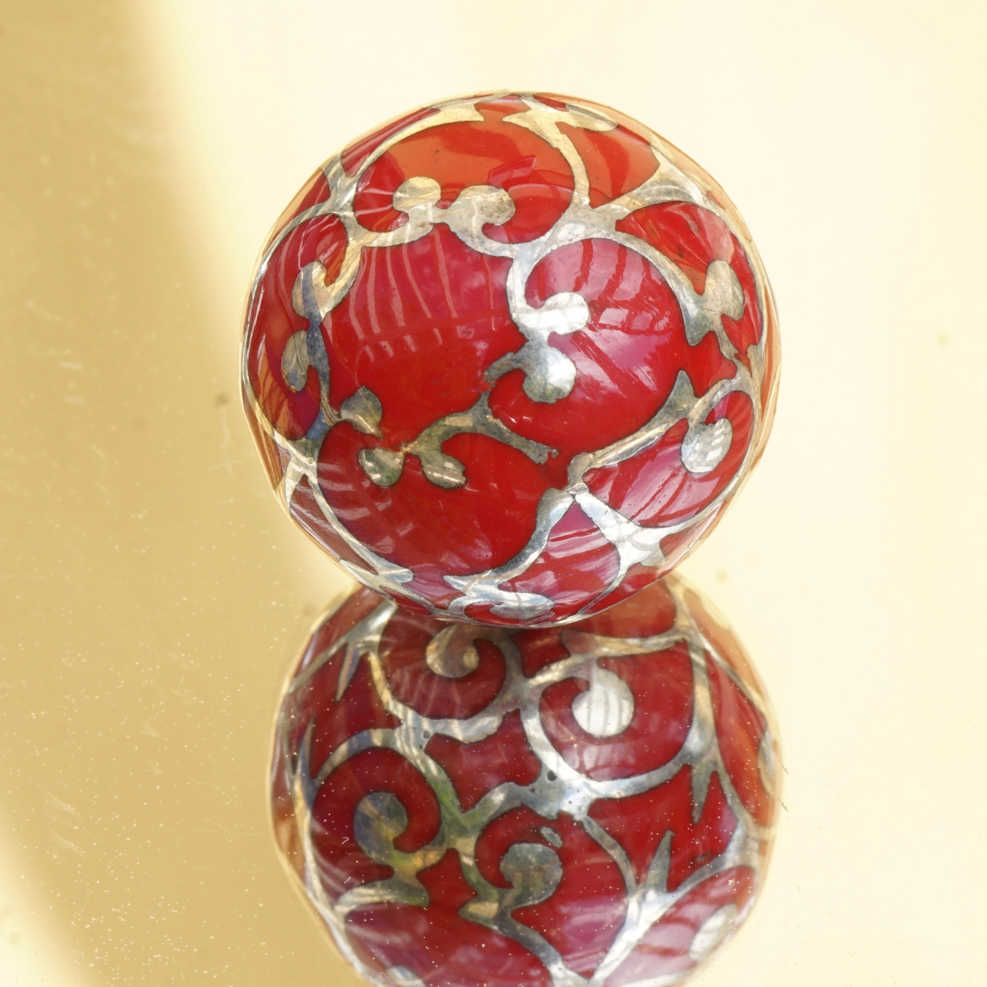Jingle Ball Pendant 925 Silver.....spherical Ball Sound