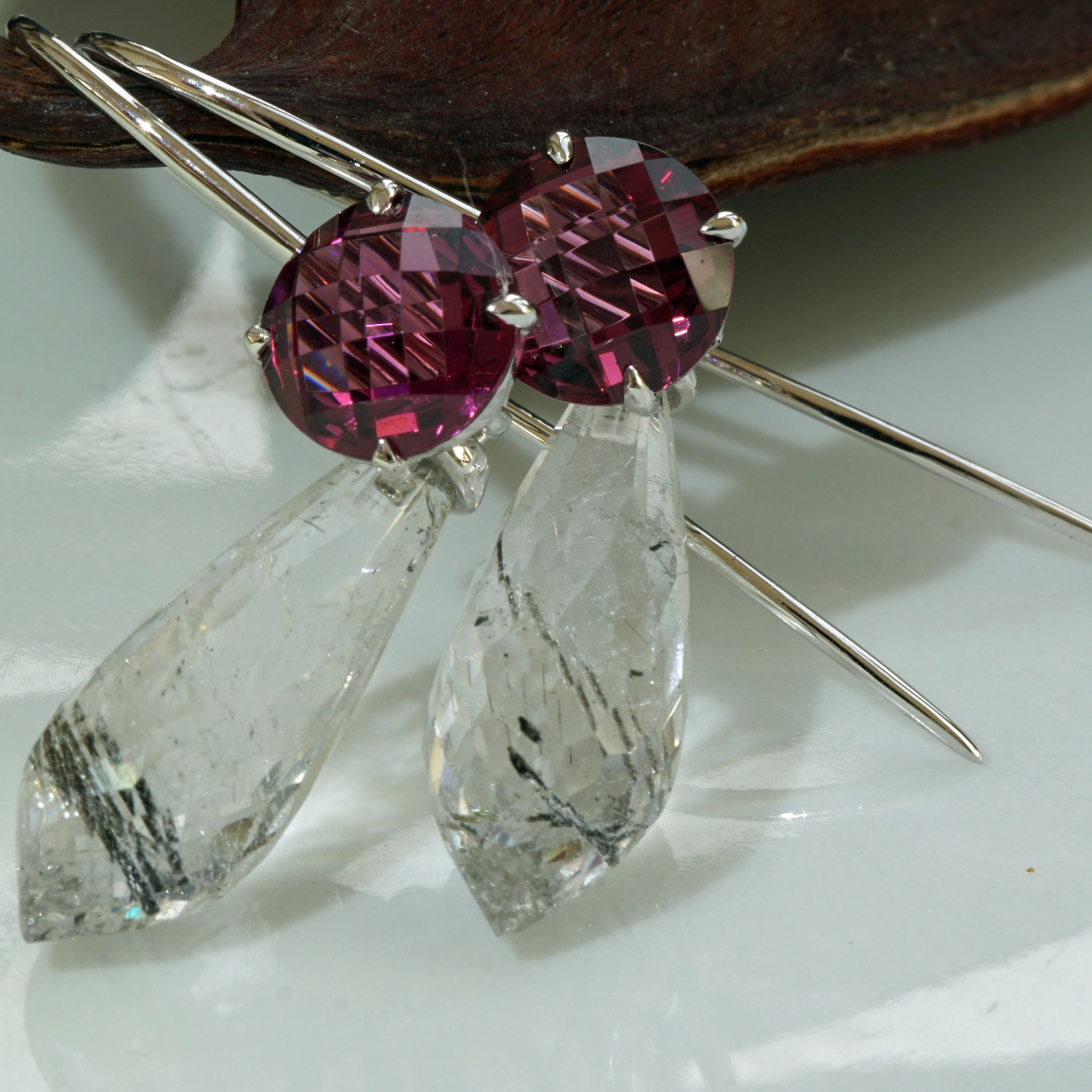 Earrings with detachable pendant ....a Beginnung of Earring Mania