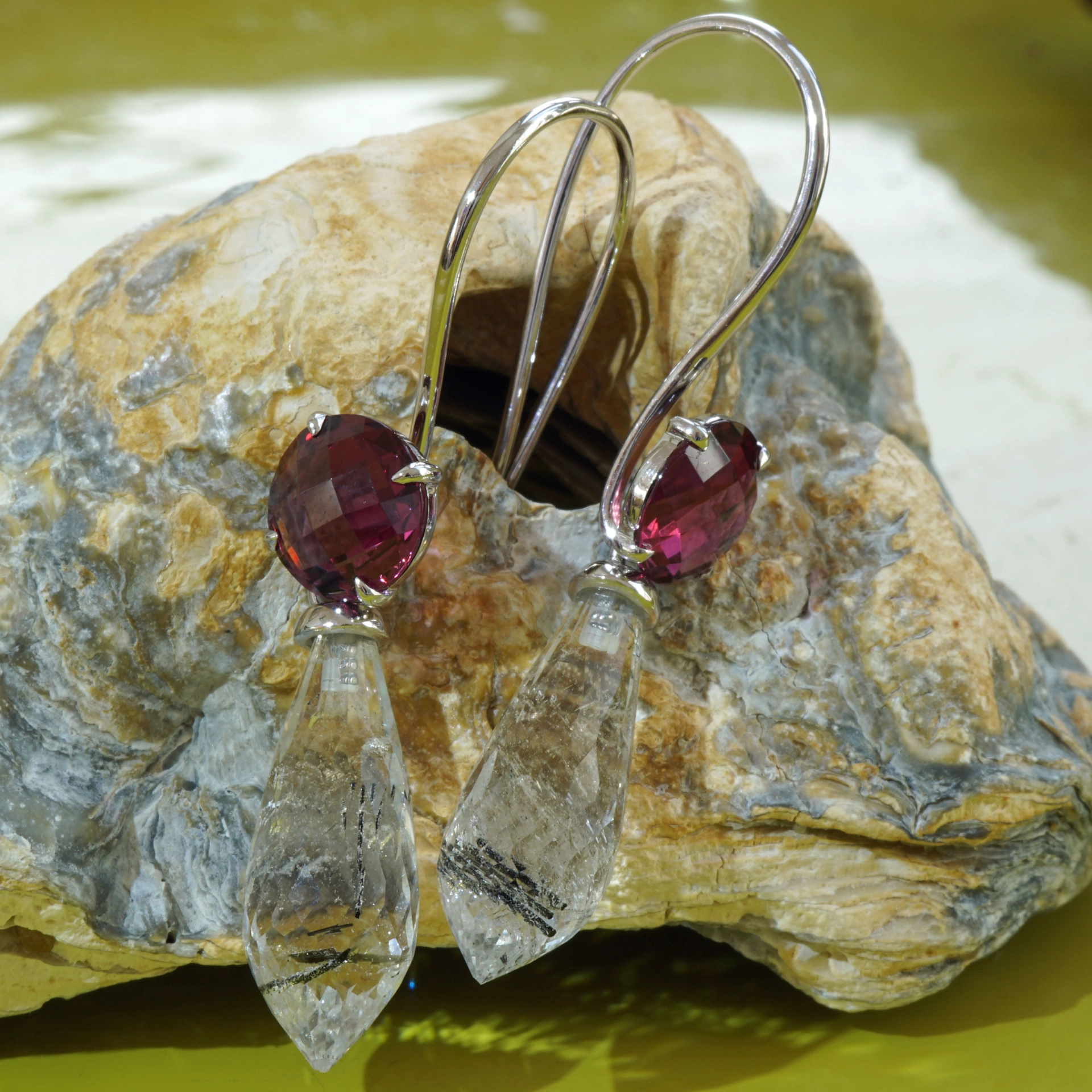 Earrings with detachable pendant ....a Beginnung of Earring Mania