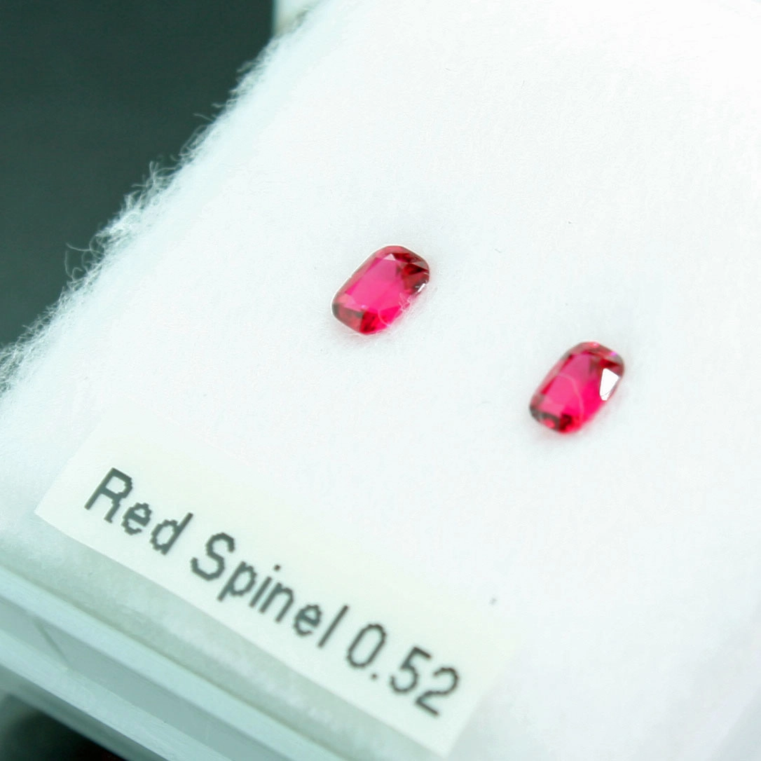 Yavorskyy TOPQUALITÄT Roter Spinell total 0.52 ct perfekter Schliff