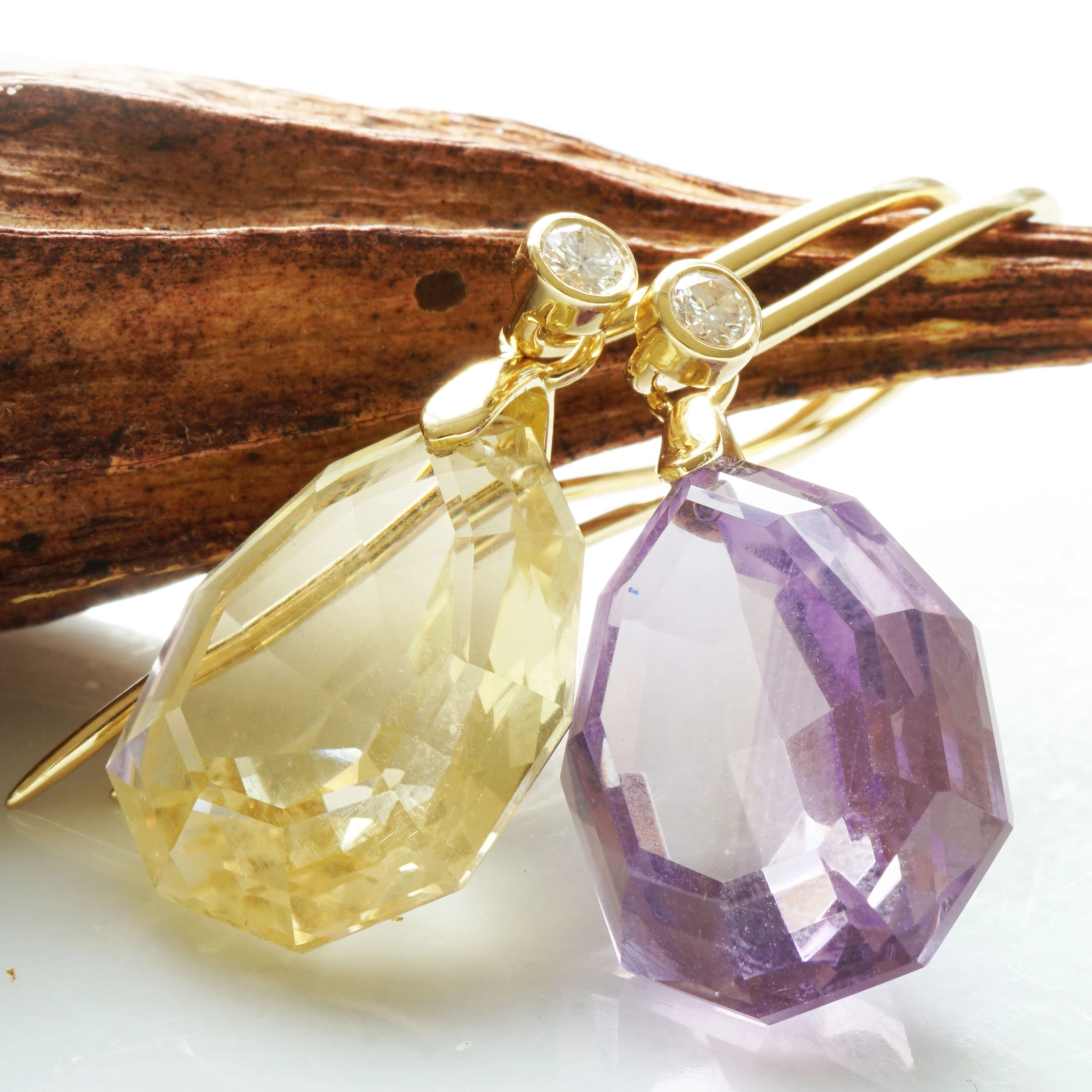 Earrings with detachable pendant ....a Beginnung of Earring Mania