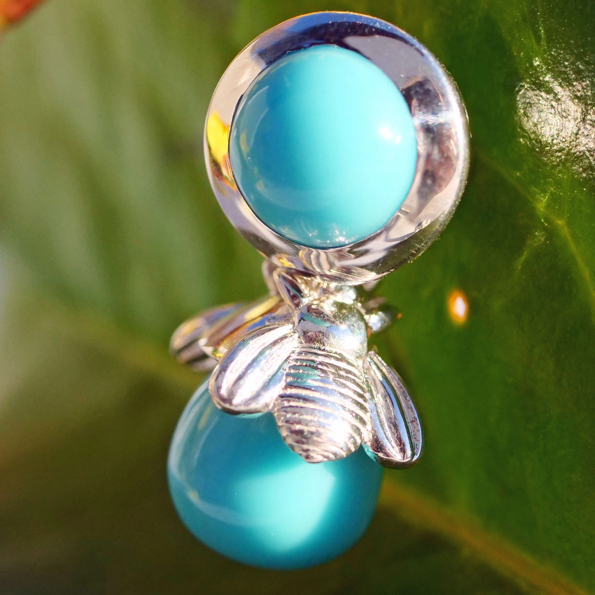 The Best Silver Jewelery forever...High Quality Chilango Earsticke Princess Bee
