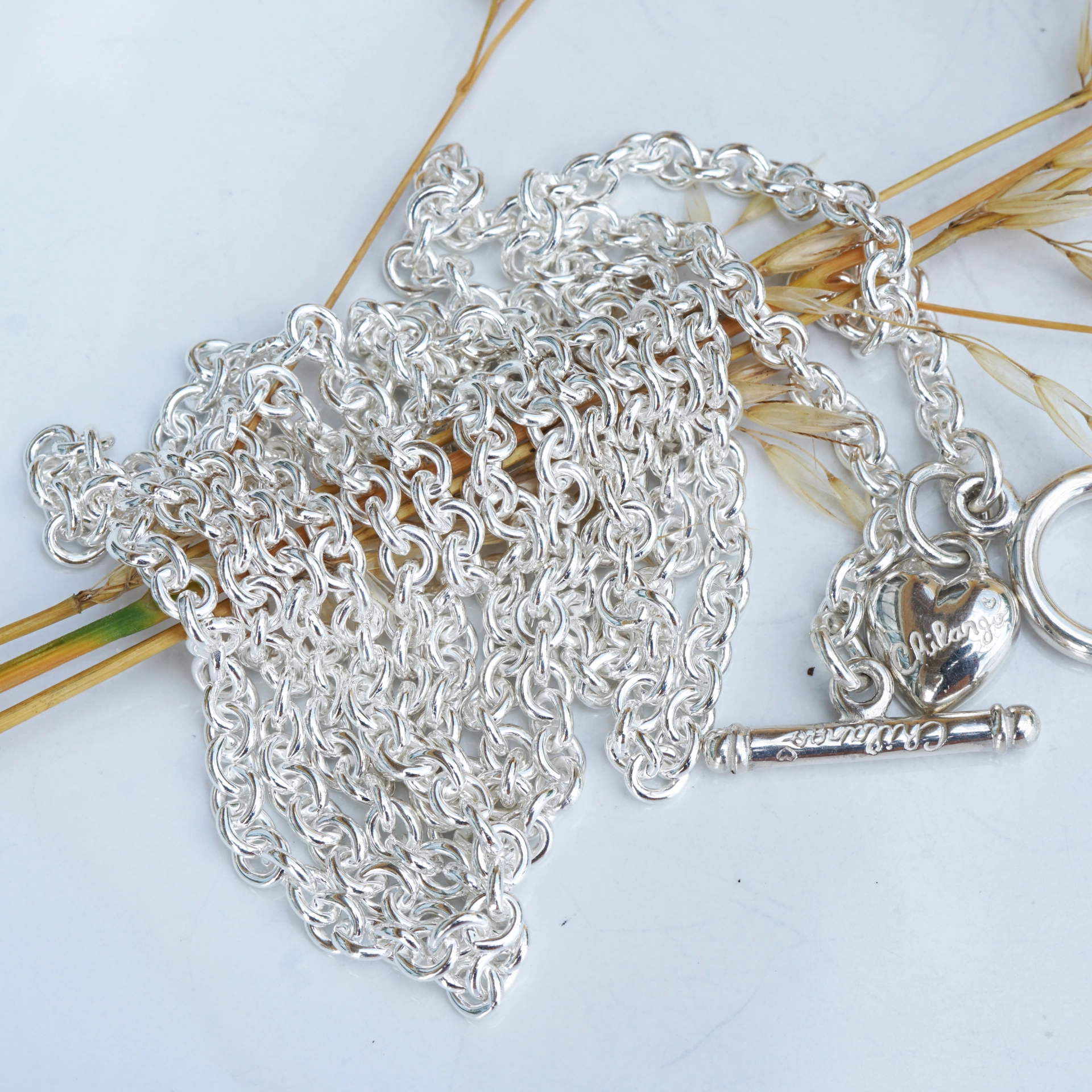Chilango Kette fine Luxury 85 cm 925er Silber 2,5 mm breit soo fein