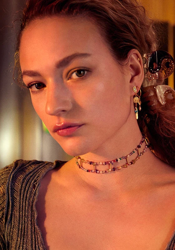 Throat Chakra Single Earring is part of Maanesten's Chakra Collection Dutch Design
