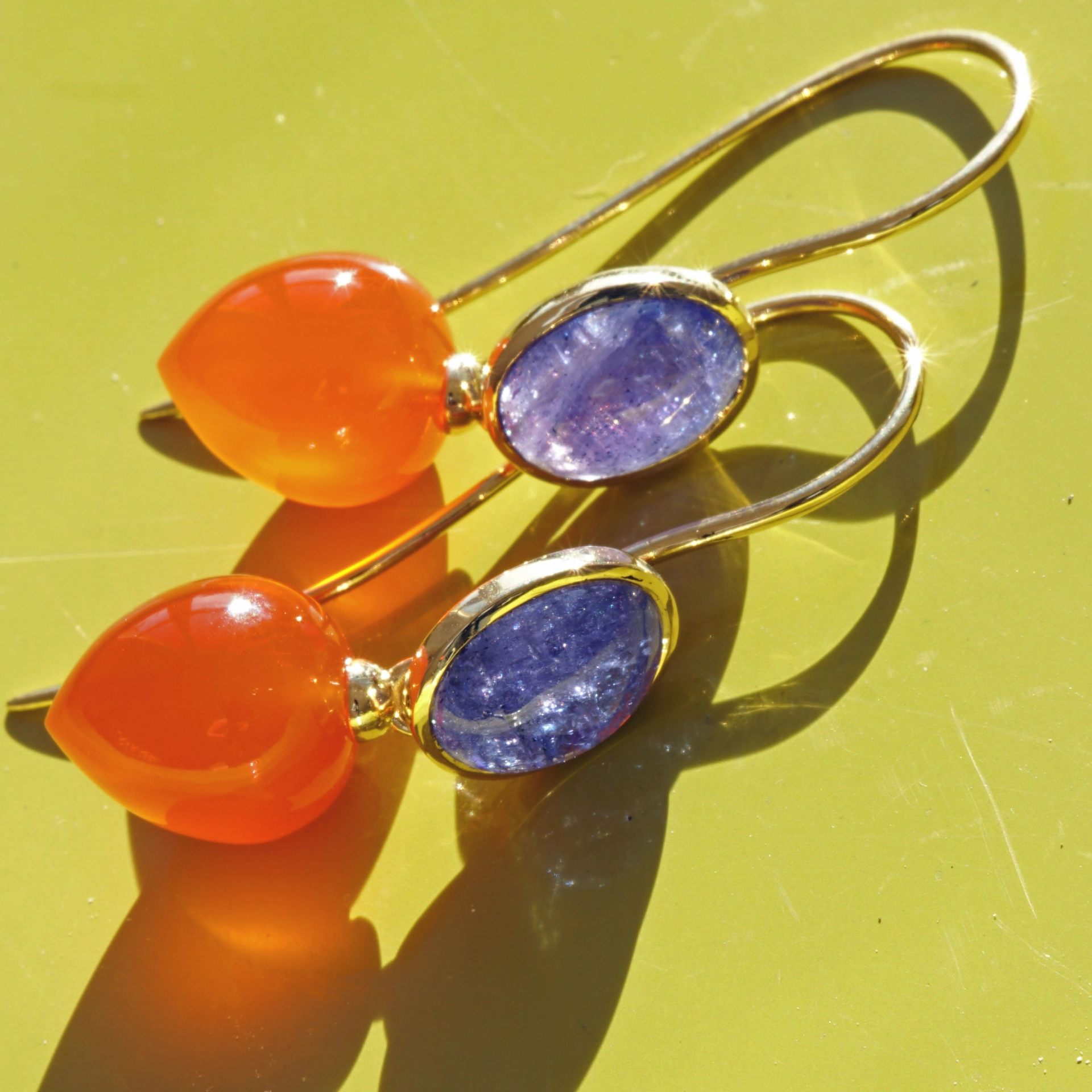 Earrings with detachable pendant ....a Beginnung of Earring Mania