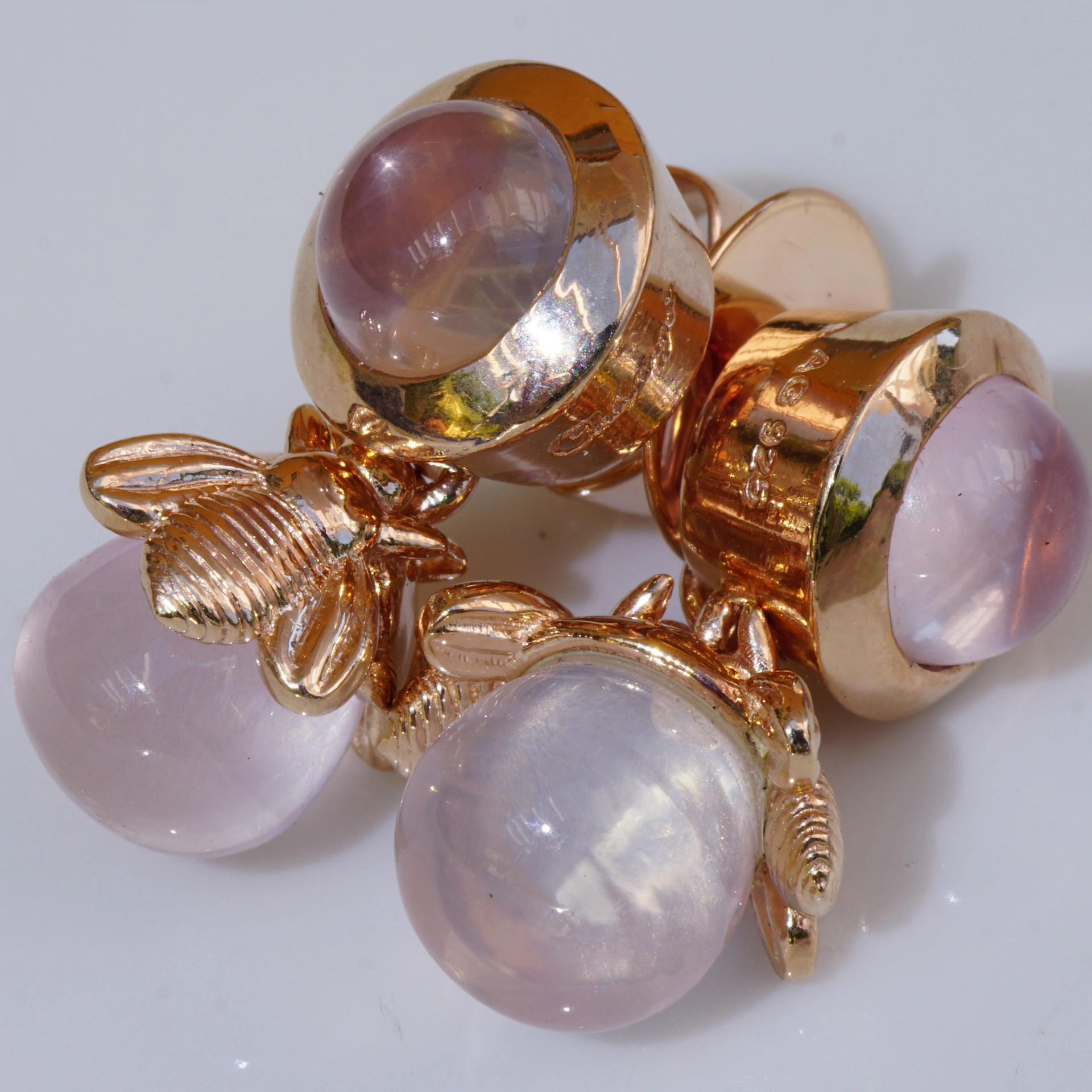 The Best Silver Jewelery forever...High Quality Chilango EARRINGS PRINCESS BEE