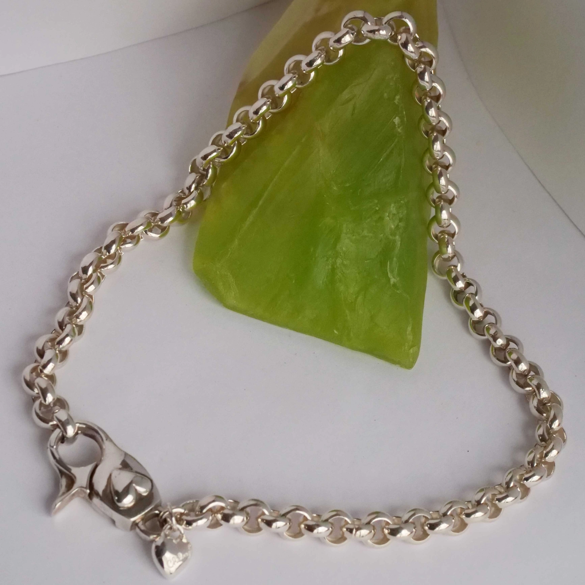 Chilango short Jewelery Chain...high Quality for every Day 9 mm 46 cm 
