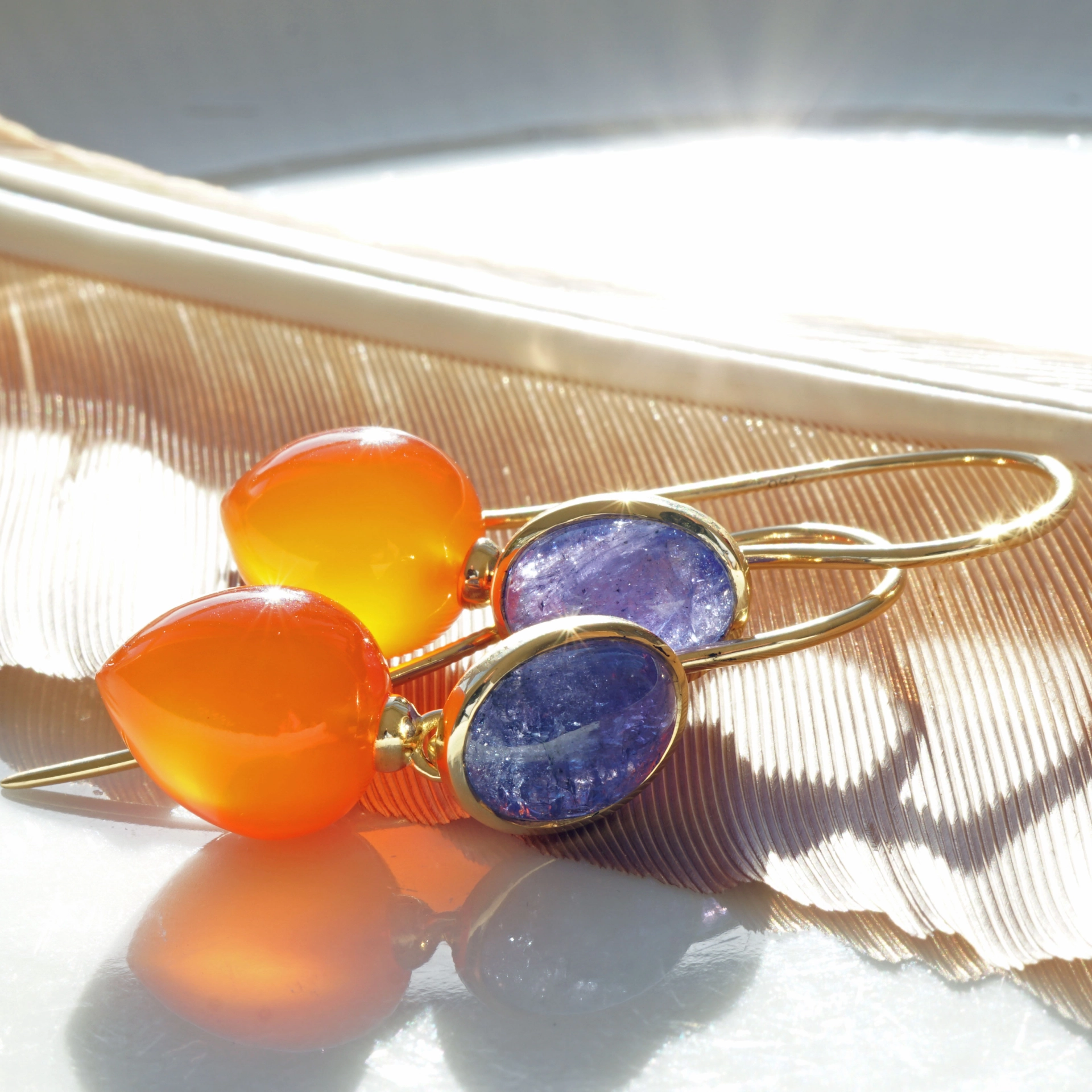 Earrings with detachable pendant ....a Beginnung of Earring Mania
