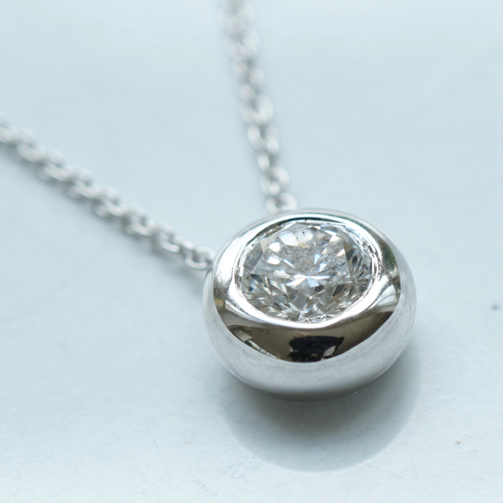 Diamond Pendant with Chain 0.41 ct TW SI...classic Dream