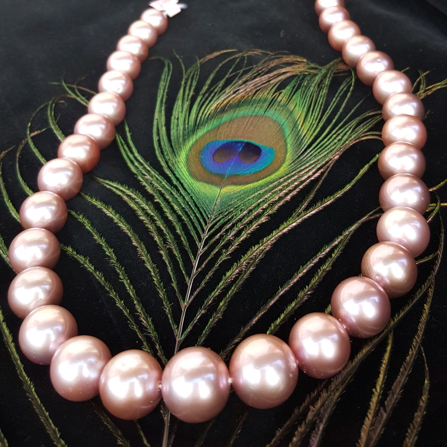 Zucht-Perlkette-pink-naturfarben-12-16 mm