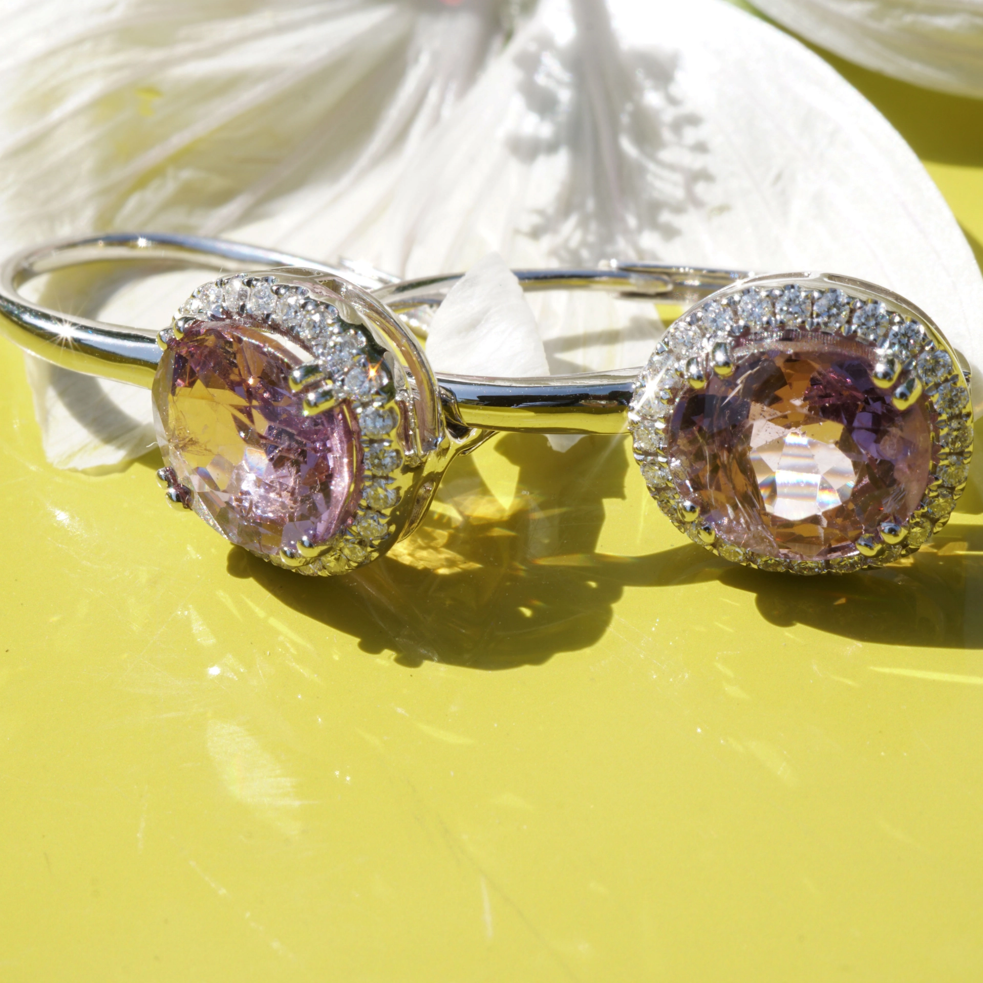 a temptation....pink spinells from burma are very precious gems