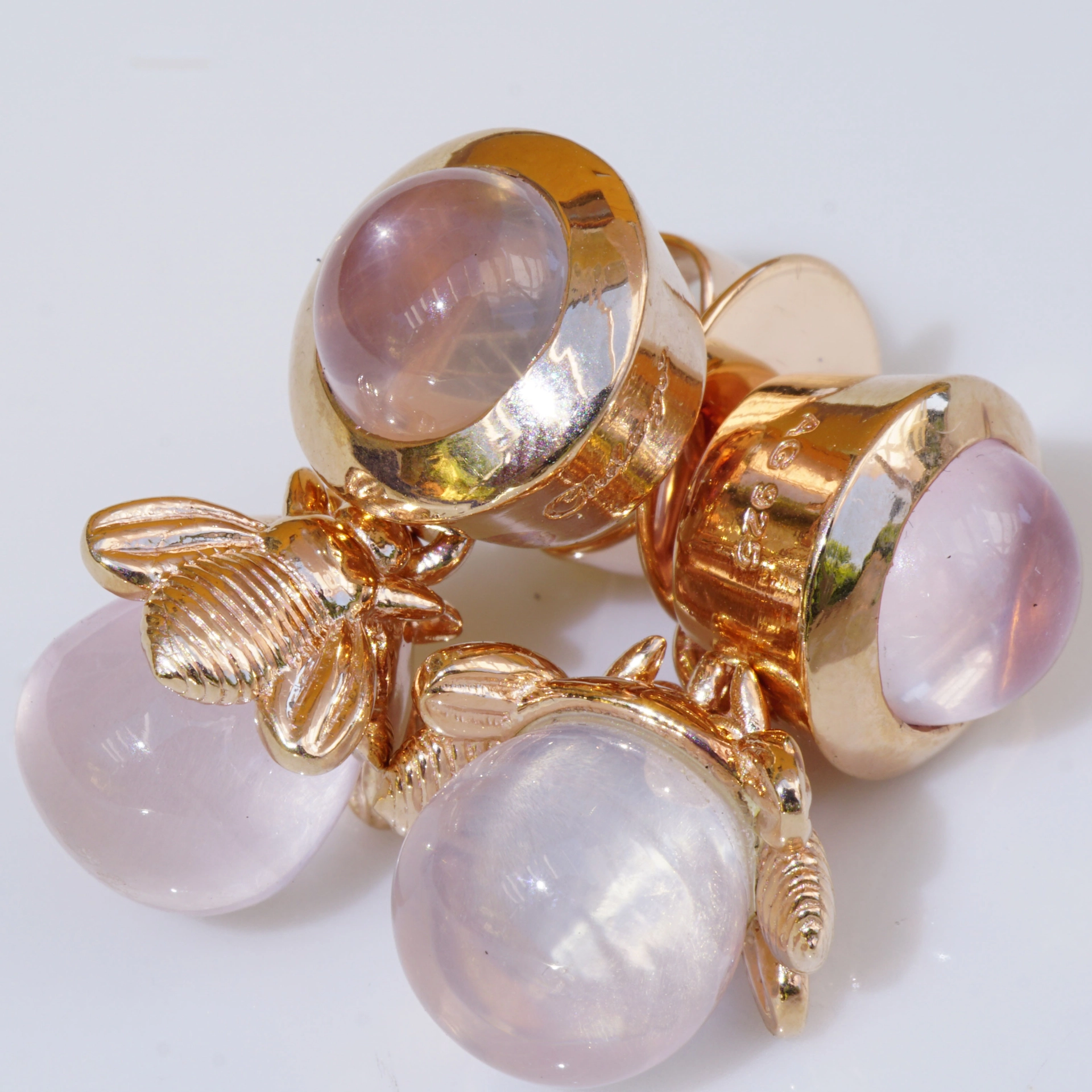 The Best Silver Jewelery forever...High Quality Chilango EARRINGS PRINCESS BEE