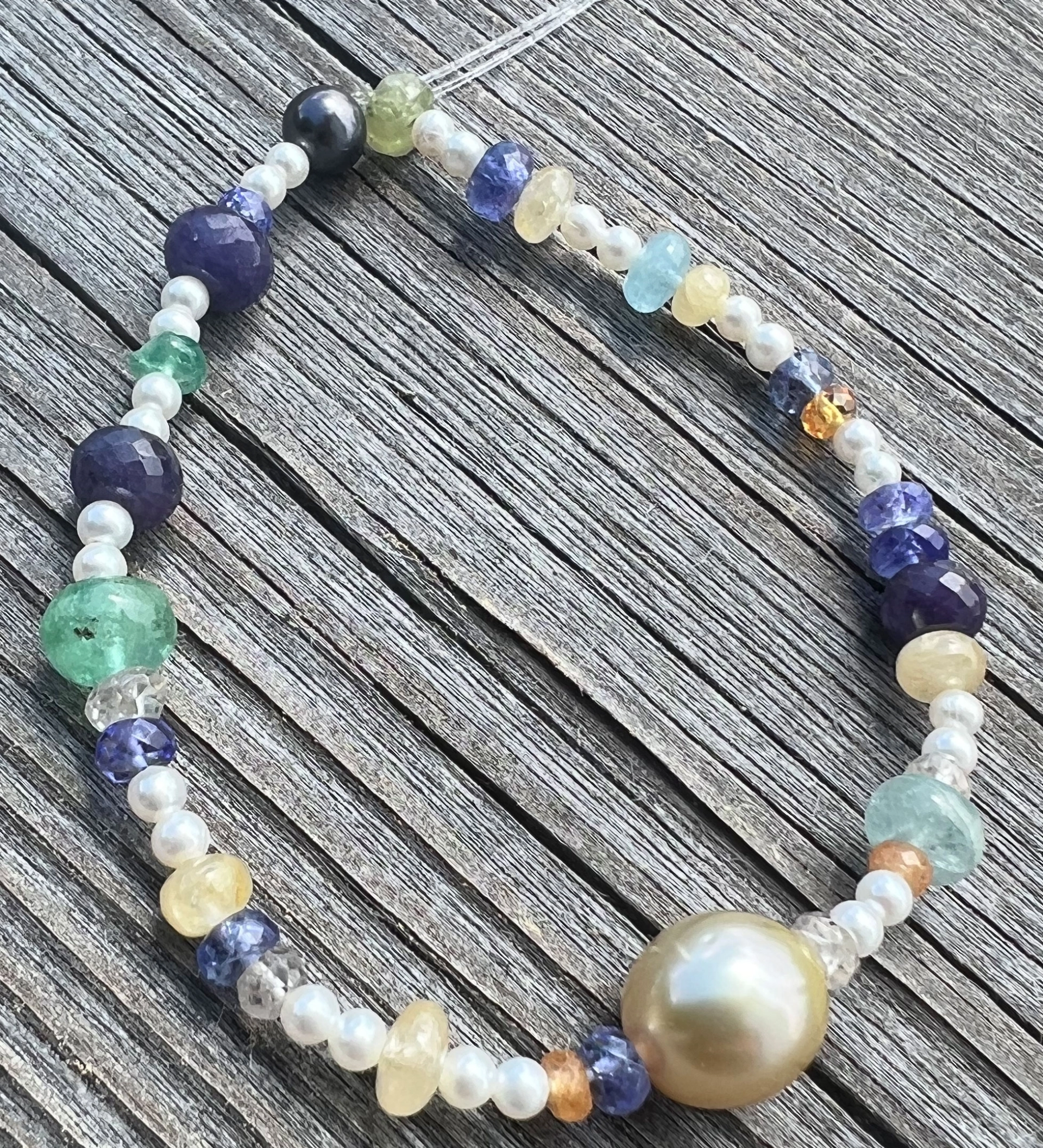 Gem Surprise Bracelet...quickly slipped over your wrist...high Quality 