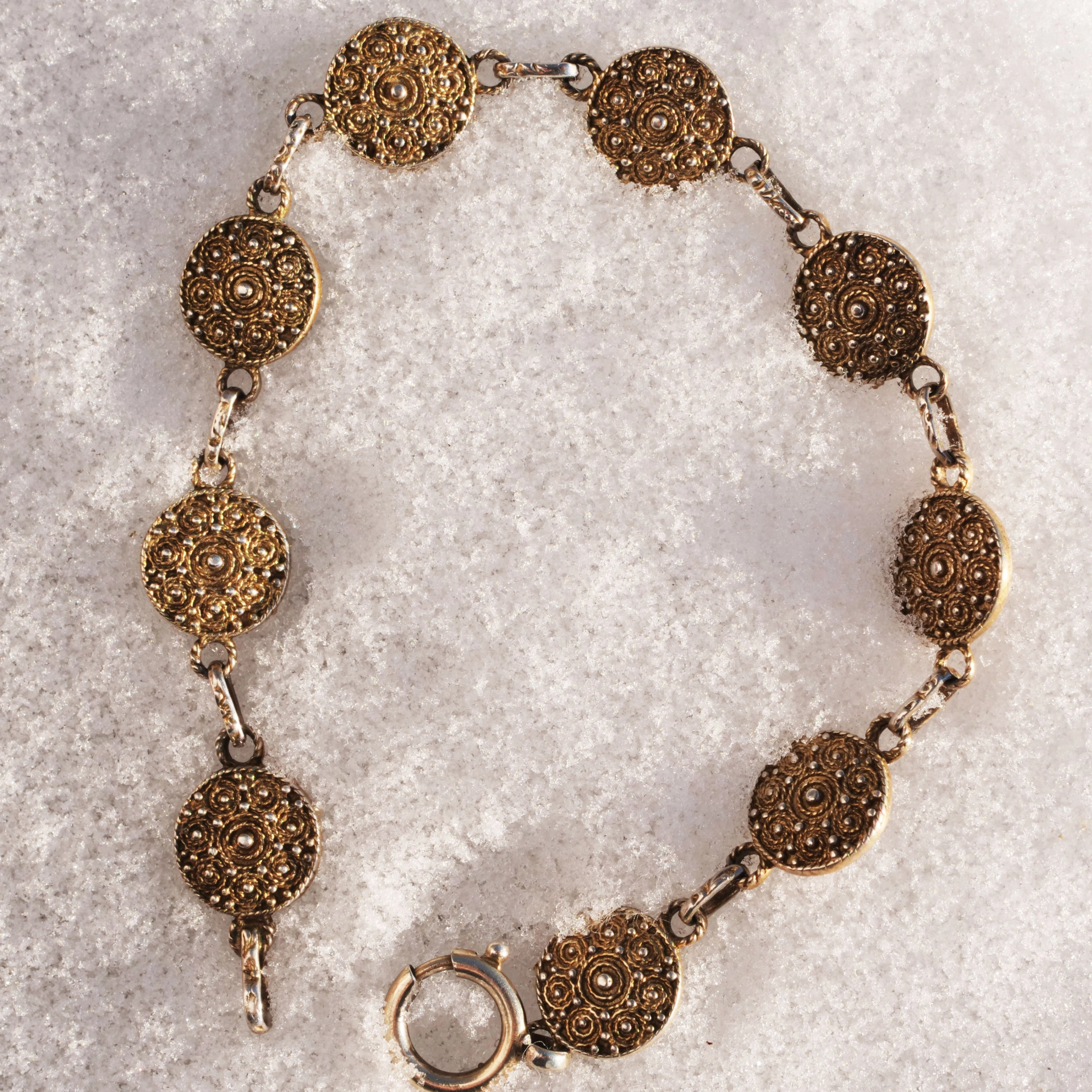 Aquamarine Cabochon Bracelet 925 Silver modern Style
