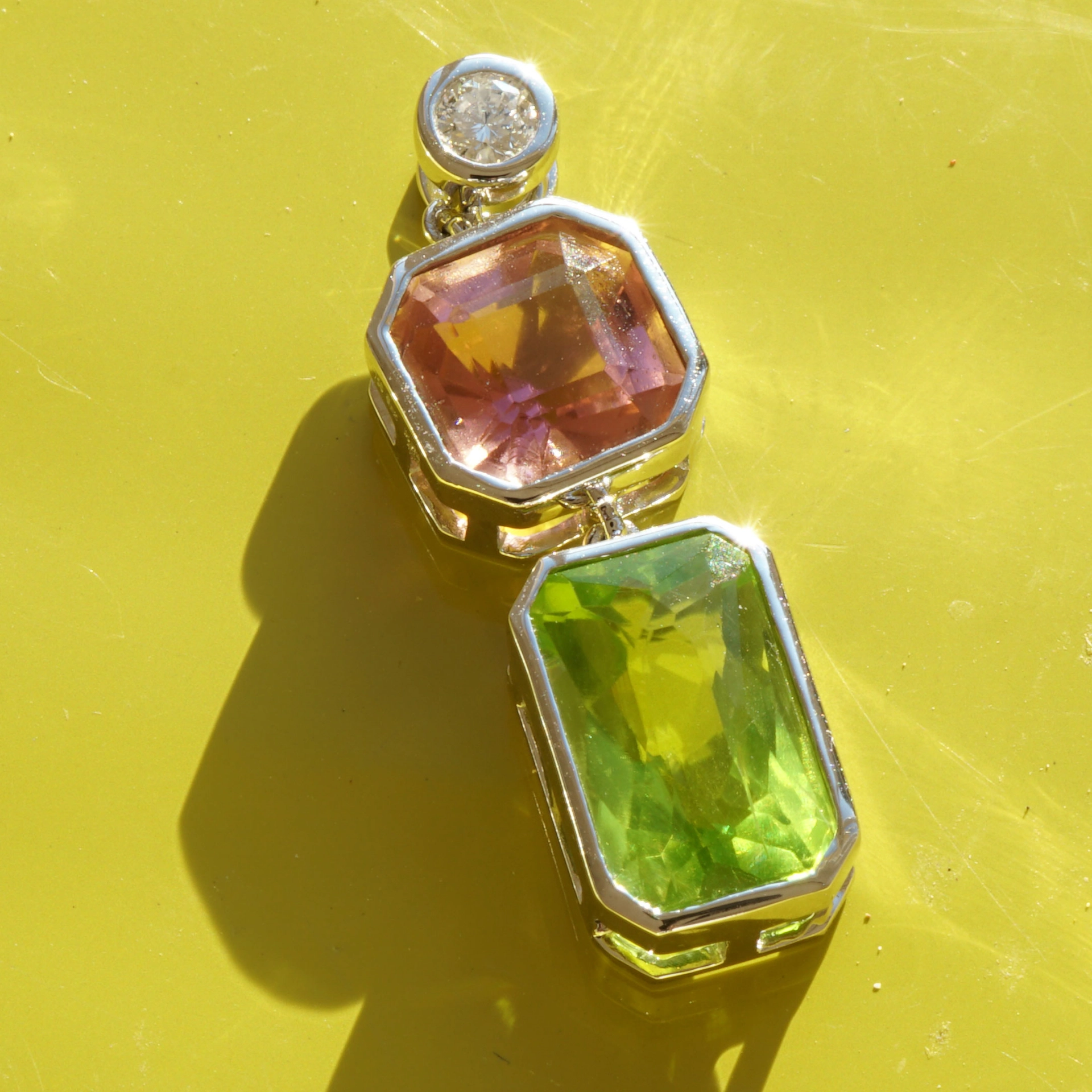 ..what Kind of Color..Turmalin and Peridot aus Afghanistan..Natural Colors