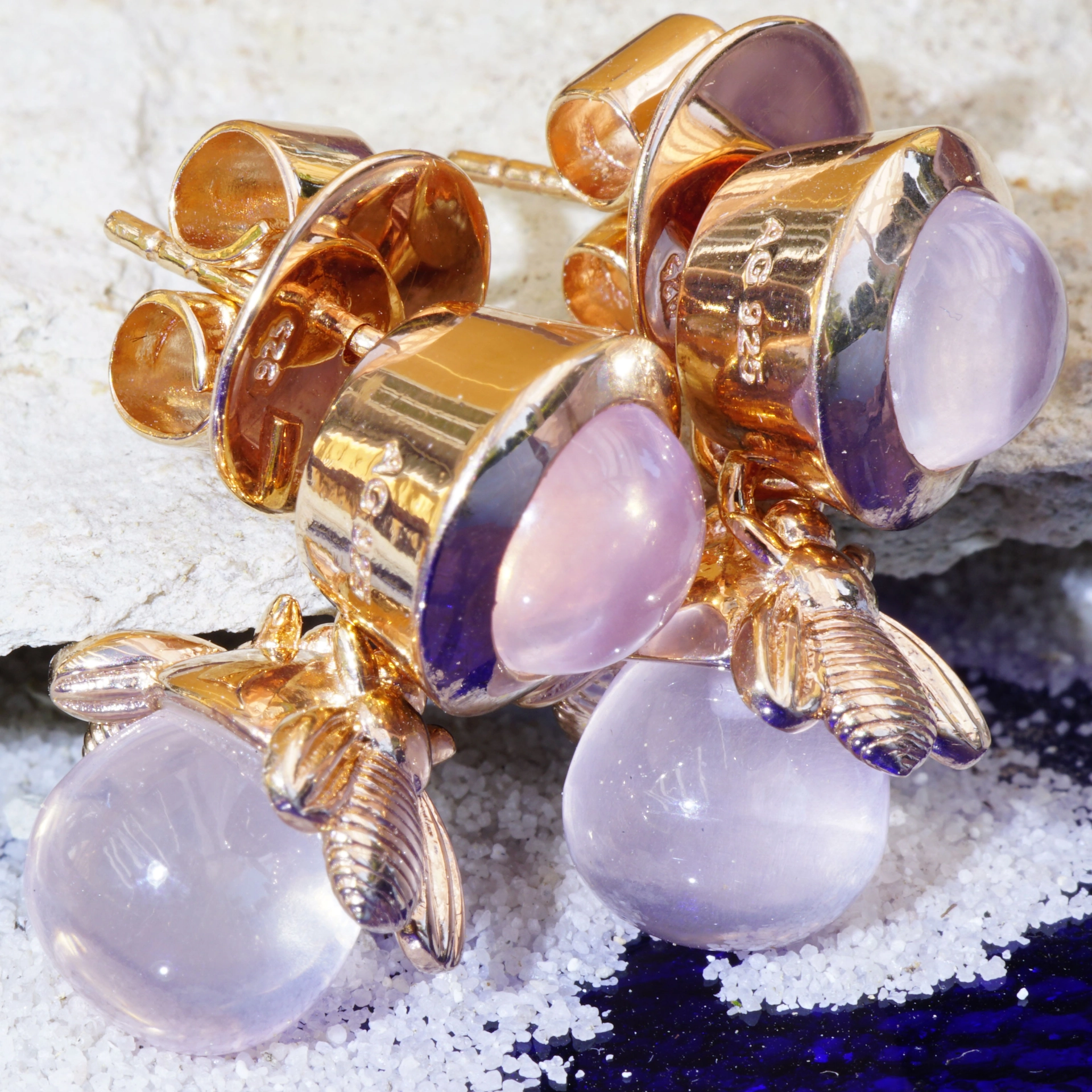 The Best Silver Jewelery forever...High Quality Chilango EARRINGS PRINCESS BEE