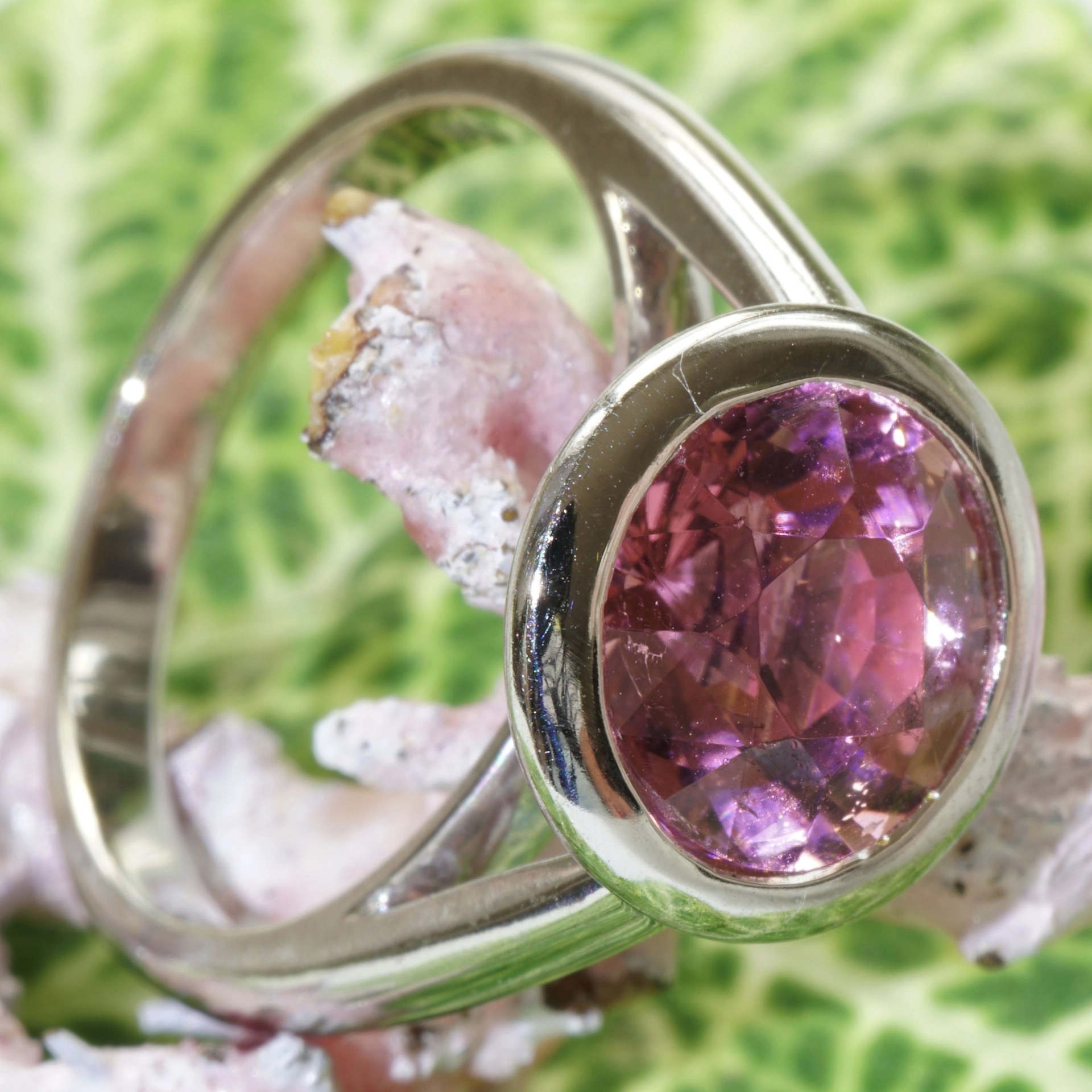 Great Luminosity...Investment Gem Afghanistan AAA+..a perfect Pink