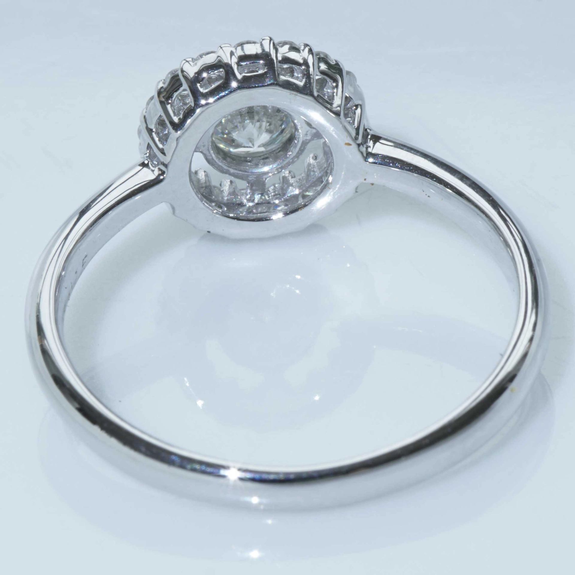 A third Carat Dream Ring...Brilliance and Grace...White Gold Jewelry