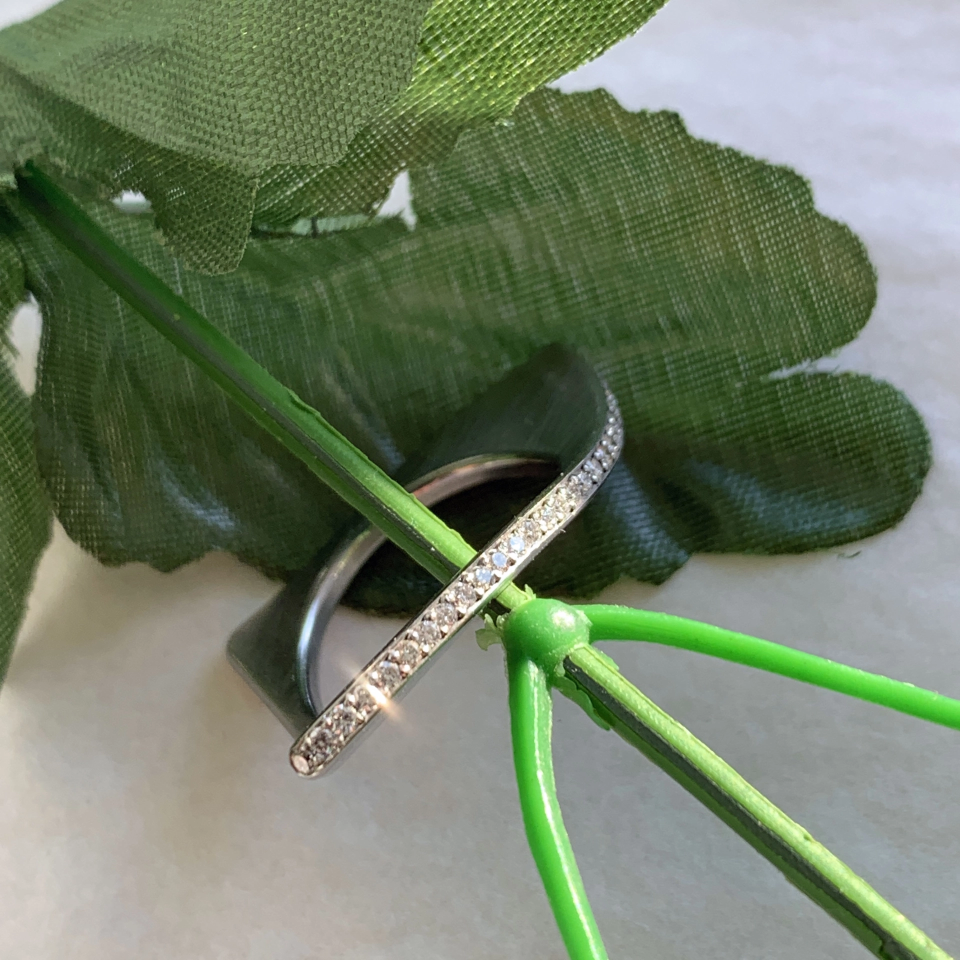 Ring Humphrey Alpenhai Welle 0.24 ct Edelstahl nickelfrei Rw 53