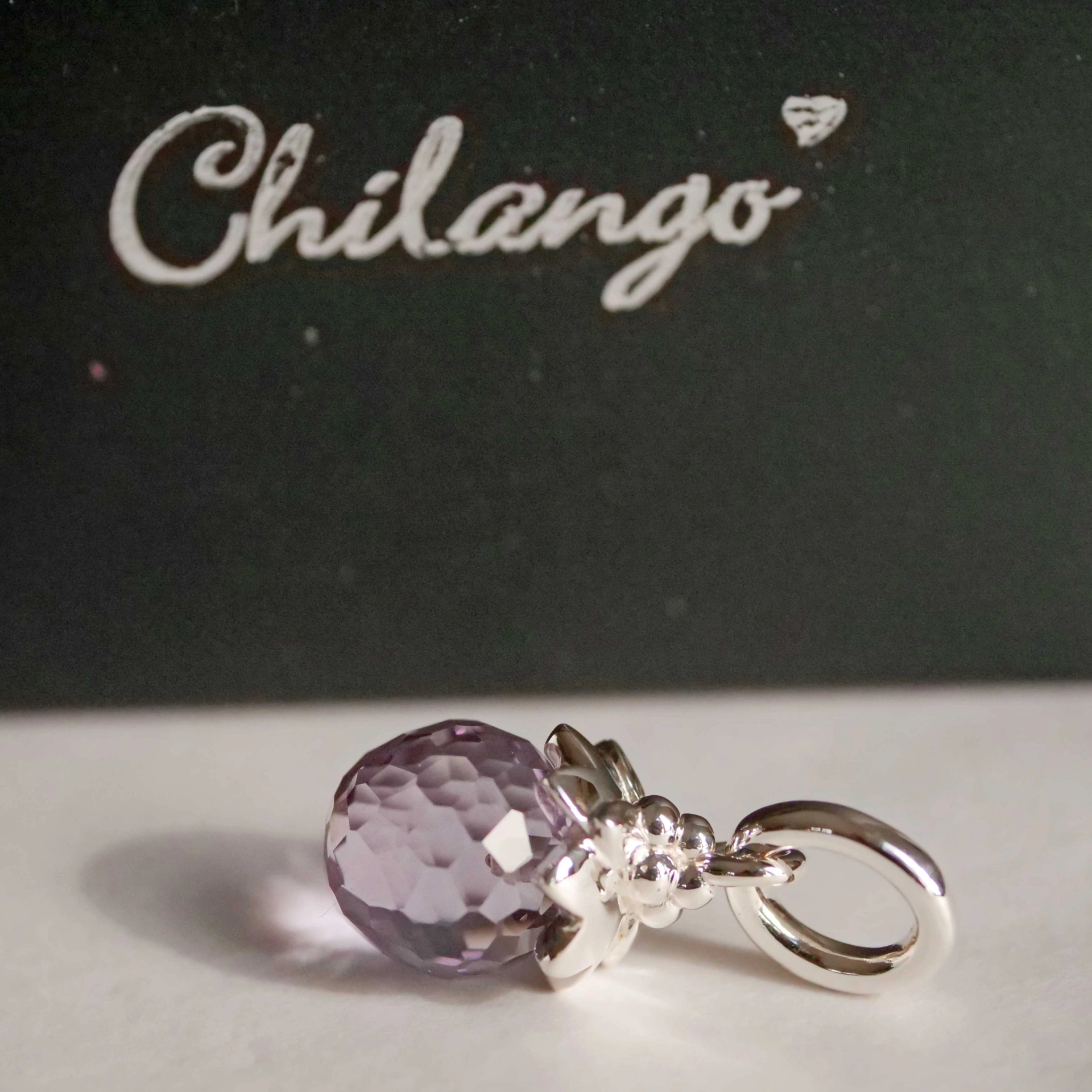Amethyst Pendant Tutenchamun Flower Drop from the Lifestyle Jewelry Manufacturer Chilango