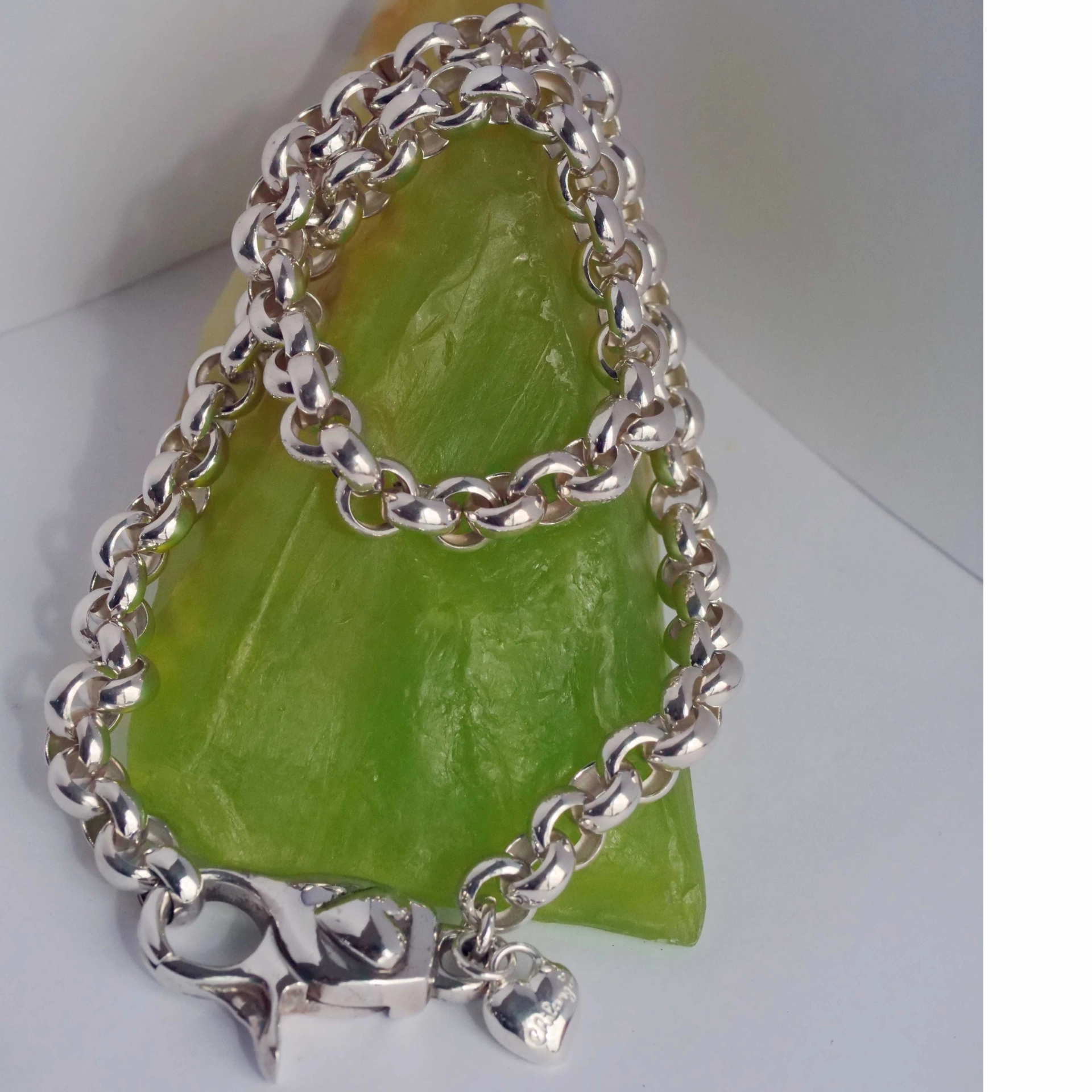 Chilango short Jewelery Chain...high Quality for every Day 9 mm 46 cm 