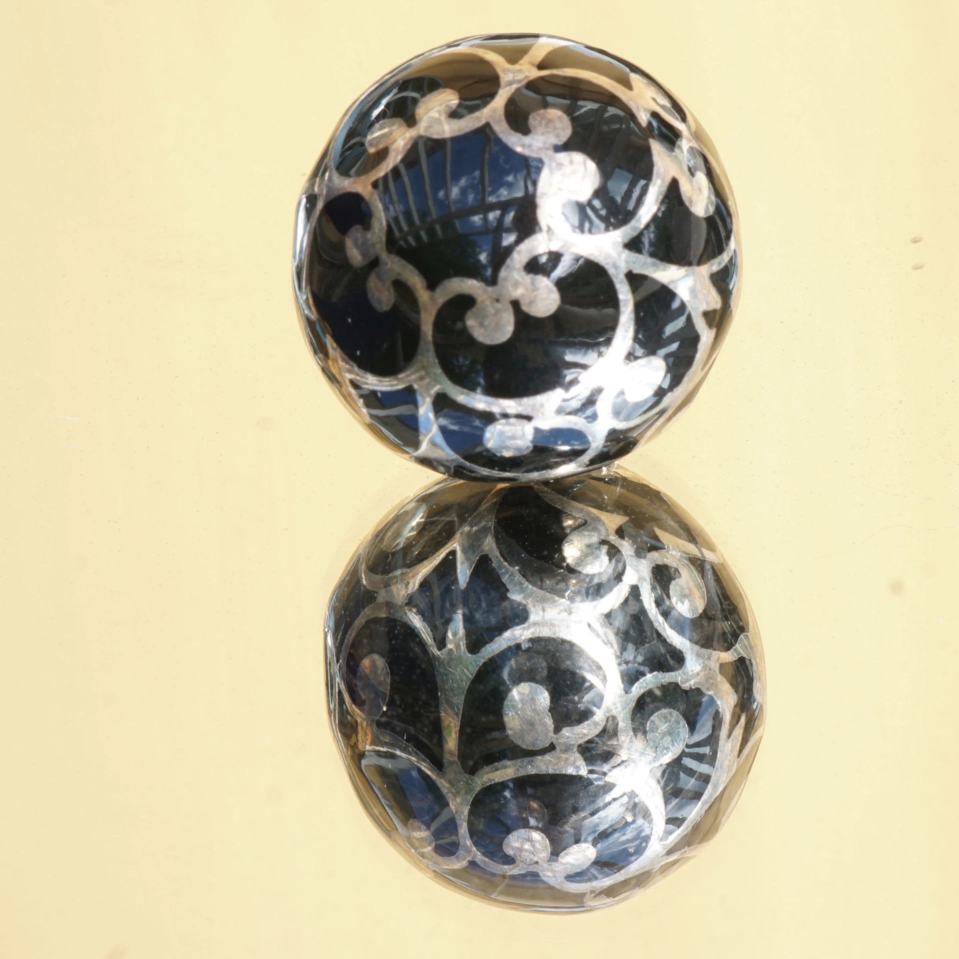 Jingle Ball Pendant in 925er Silver with spherical Sounds