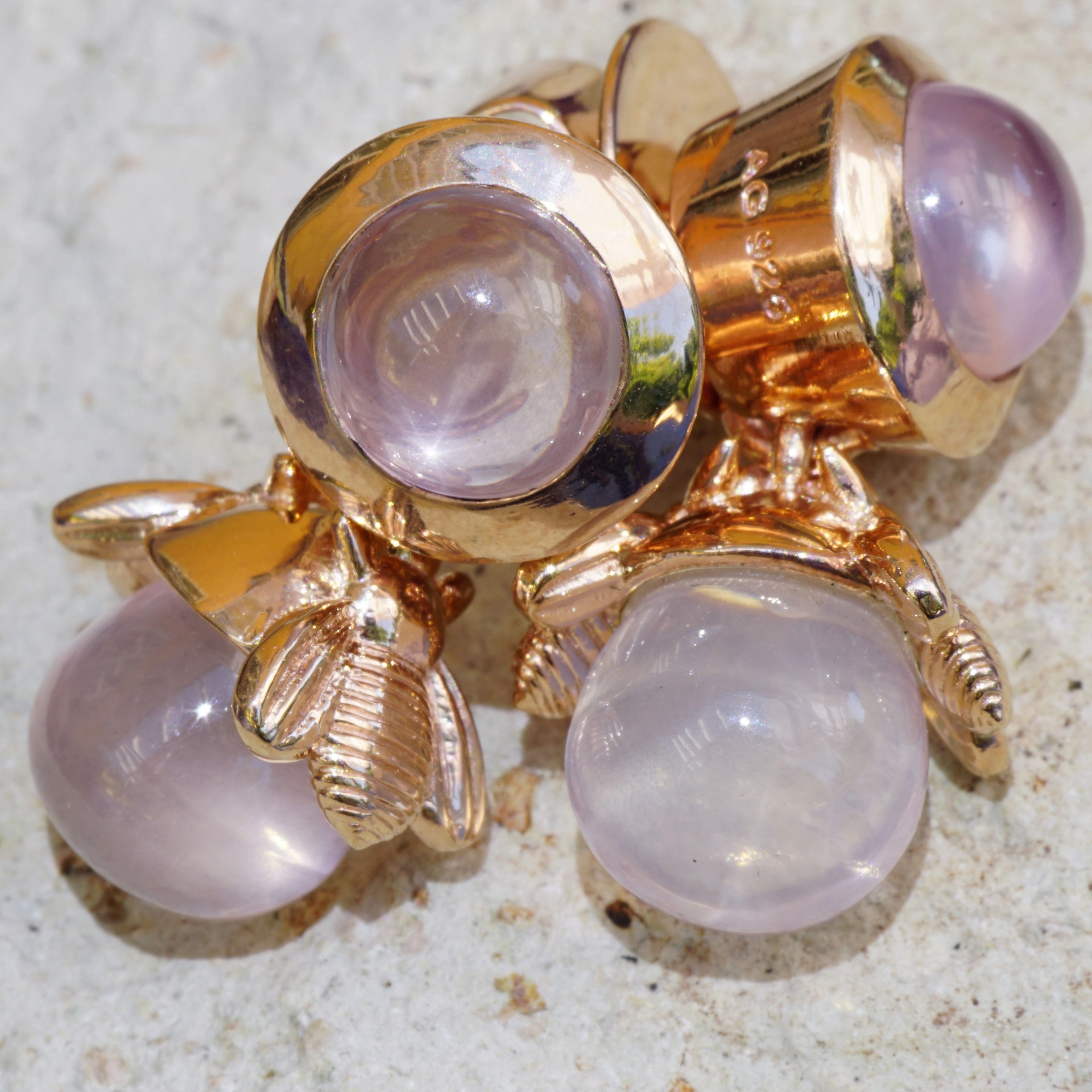 The Best Silver Jewelery forever...High Quality Chilango EARRINGS PRINCESS BEE