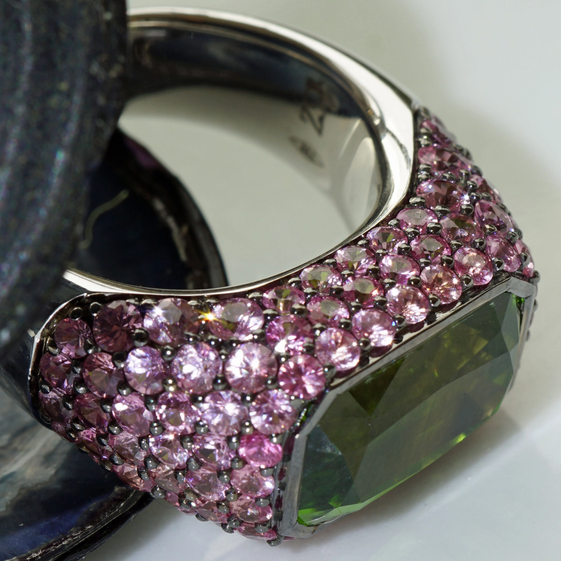 Peridot from Pakistan 9 ct Supat Mine a great Investment loupeclean Awesome Color