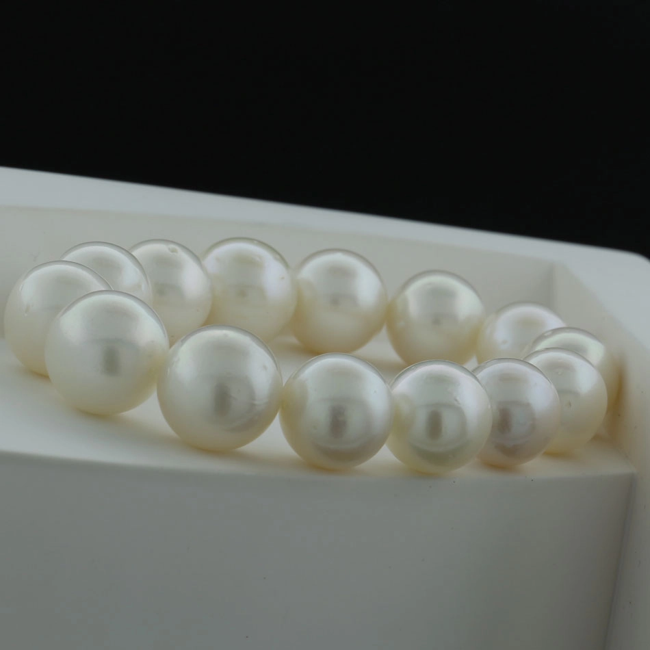 Südsee-Zuchtperl-Armband, 13-15 mm