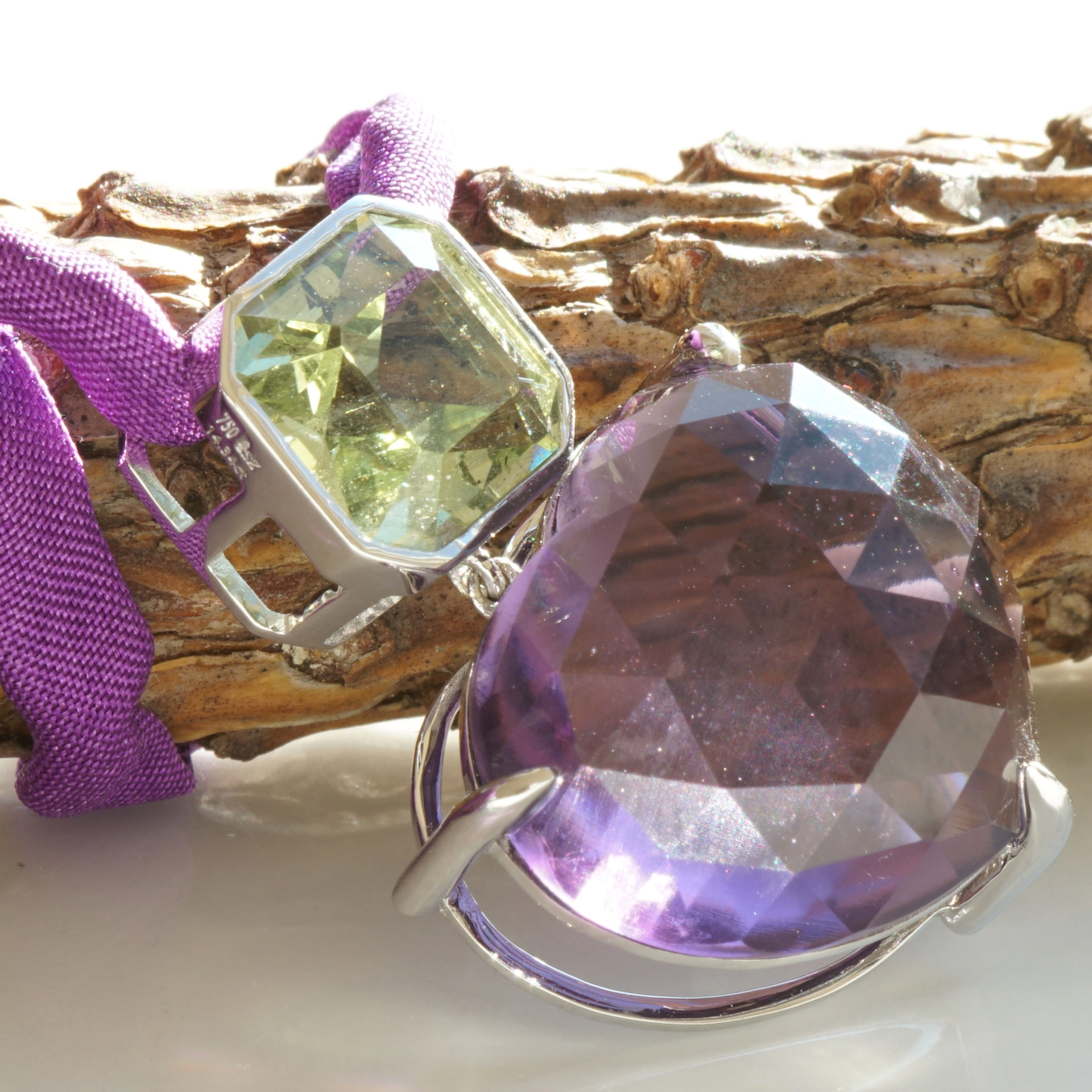 Great Cut...Amethyst Heart...Great Seize