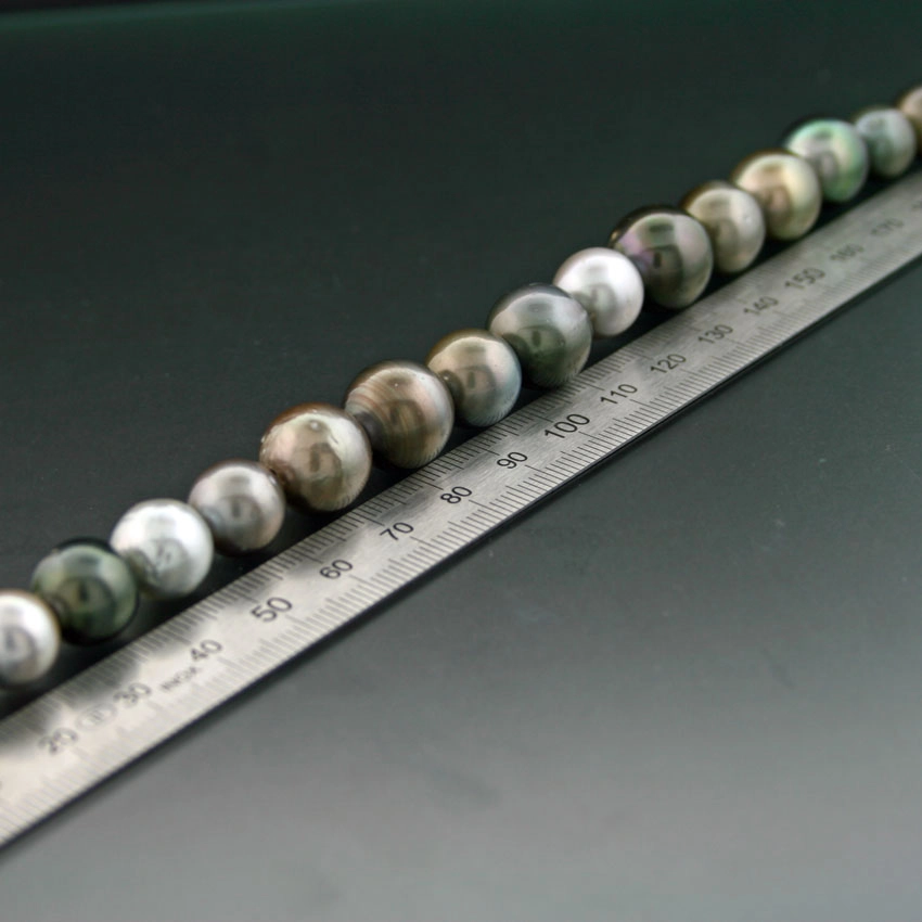 Tahiti-Zuchtperl-Strang/Armband