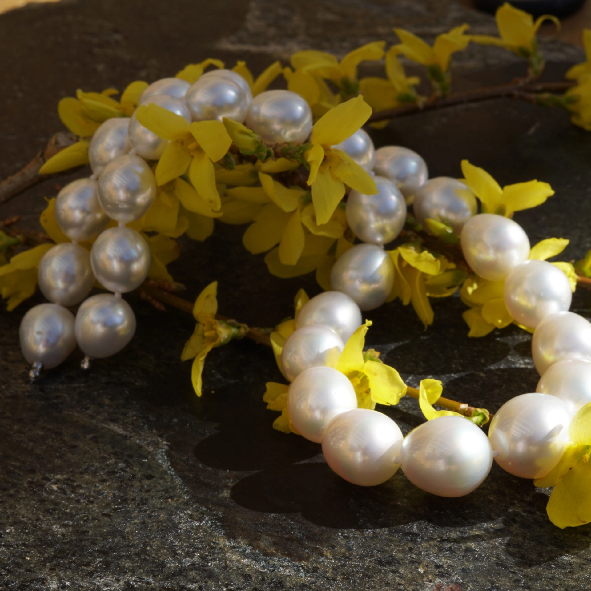 Southsea Pearl Necklace 15,3-12 mm AAA+ Great Quality